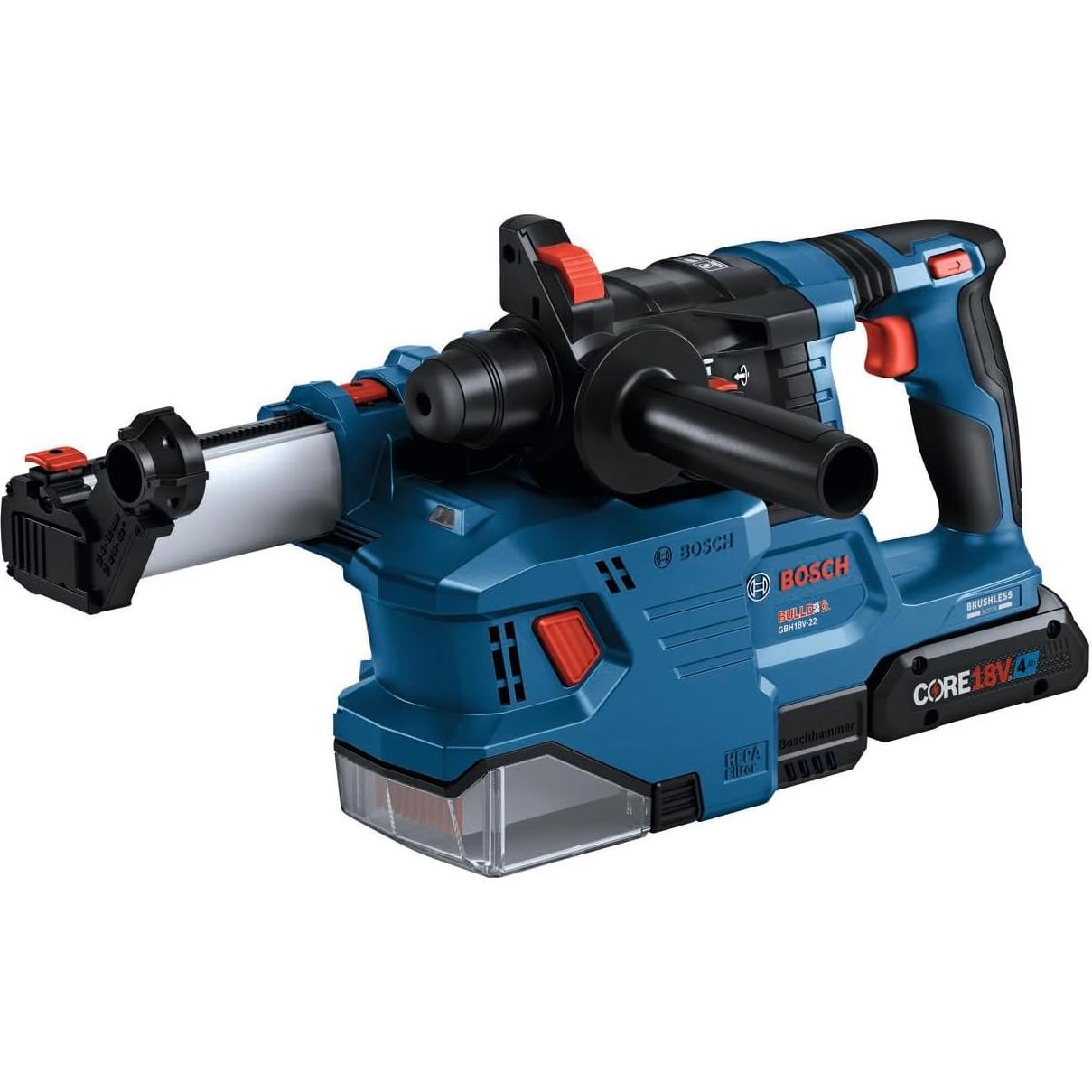 Extractor de Polvo Bosch GDE18V-12 SDS-plus 18V HEPA
