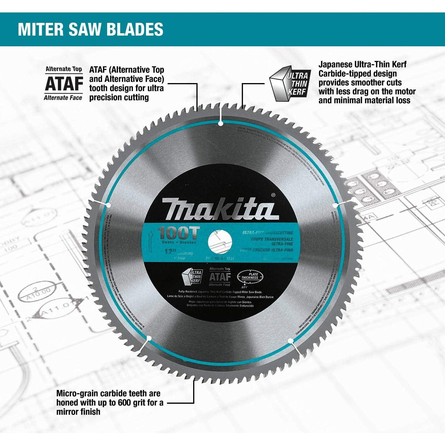 Hoja de Sierra Ingletadora Makita A-93728 30.5 cm 80 Dientes