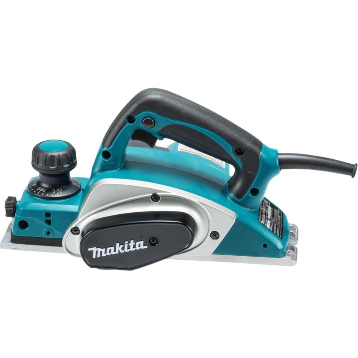 Cepillo Eléctrico Makita KP0800K 82.55 mm 6.5 AMP Azul