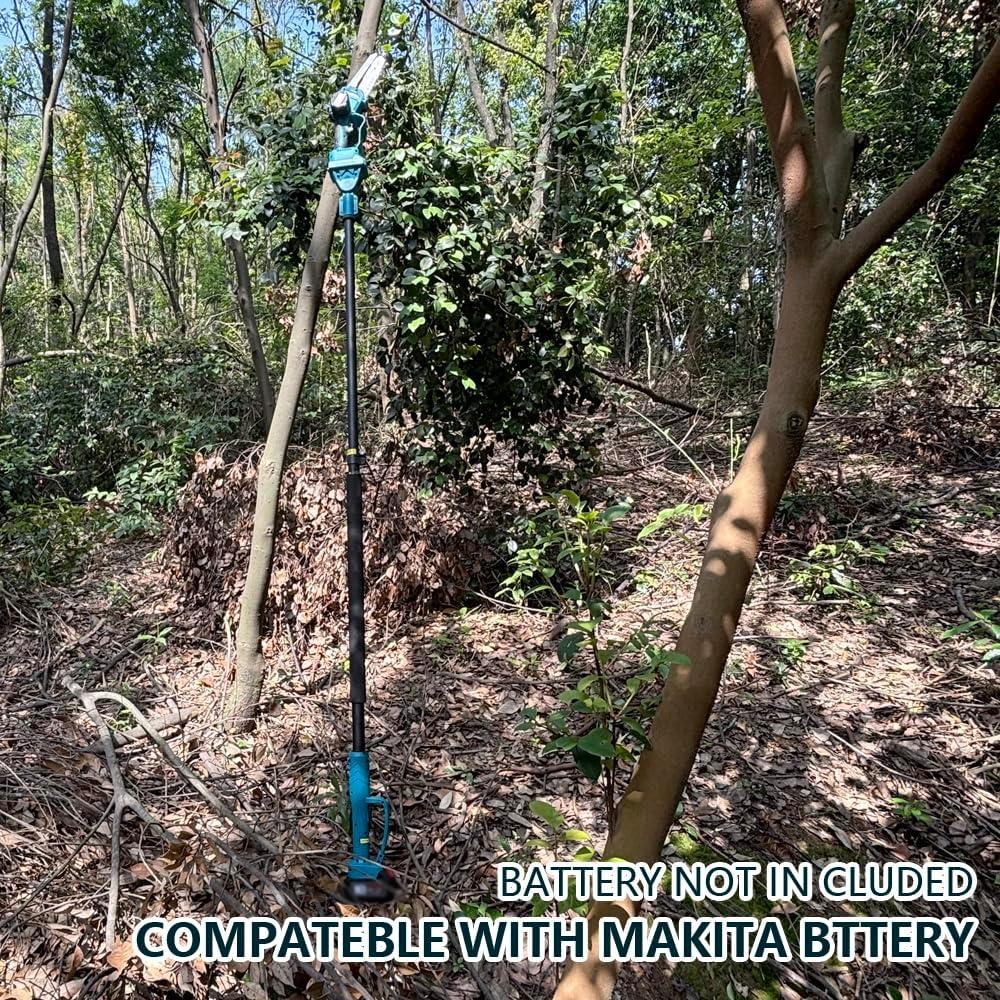 Sierra de Poste Inalámbrica IRONFACE 6" y Mini Motosierra 7 pies