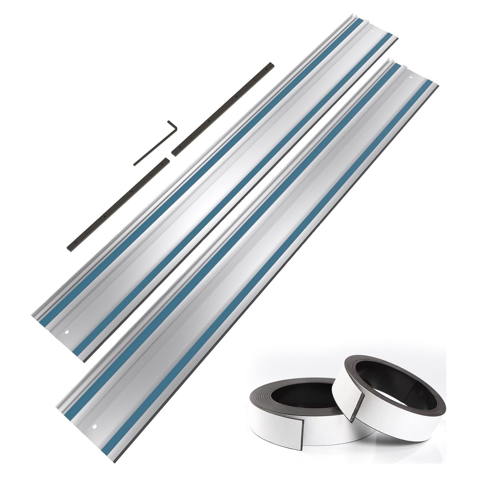 Set de Rieles de Guía de Sierra de 2x55" Barlezy - Compatible Makita/Festool