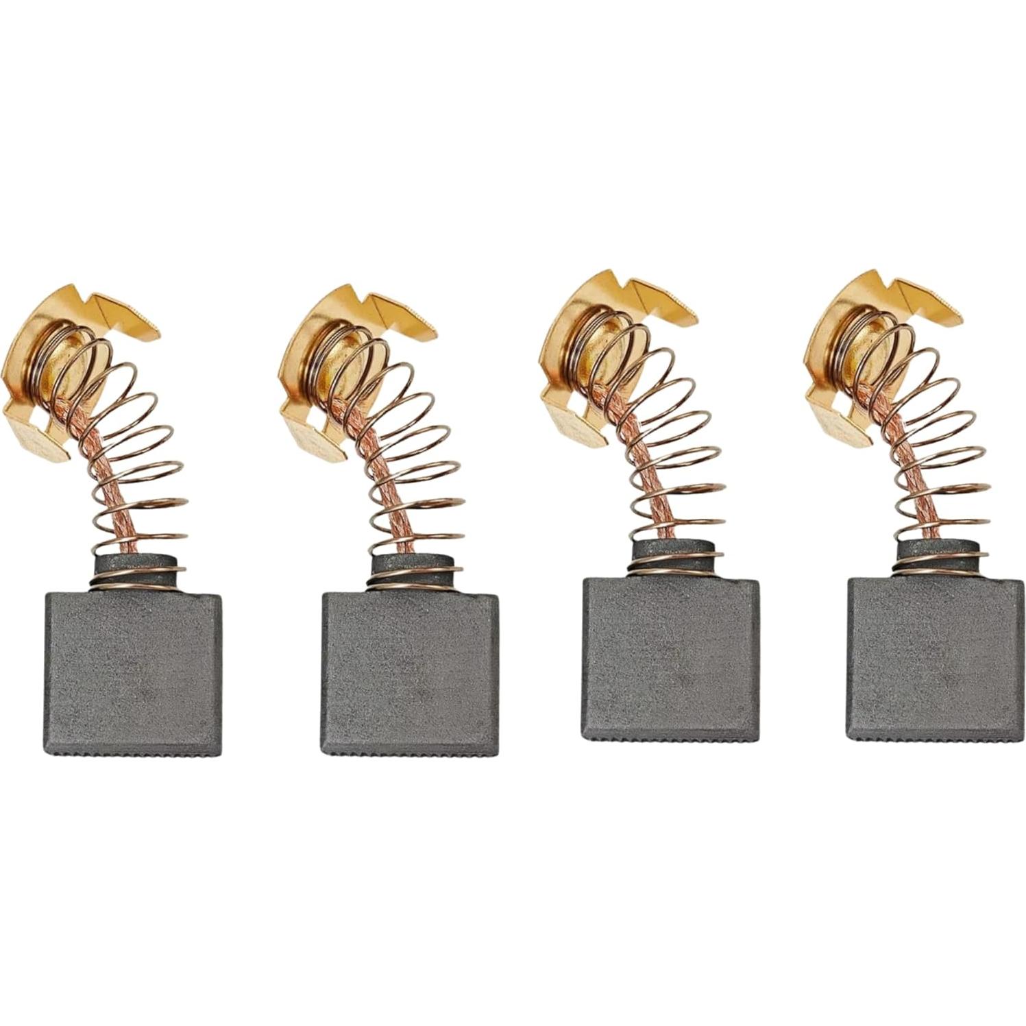 Cepillos de Carbono Makita CB204 - 4 Piezas, 1.60x1.80x0.68 cm