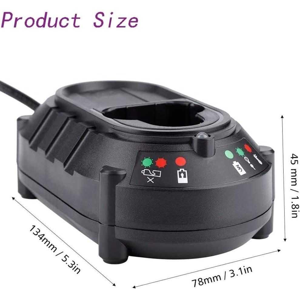 Cargador de Batería Li-ion Padarsey para Makita 10.8V-12V