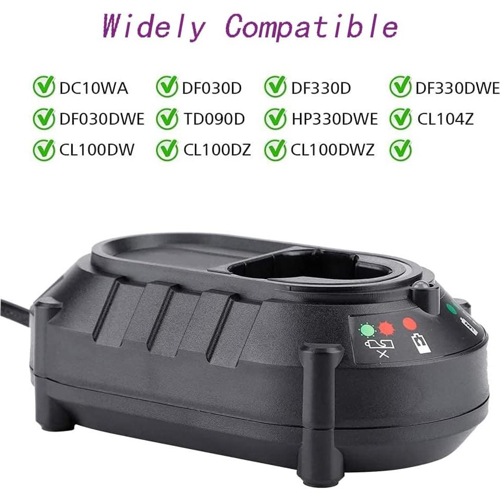 Cargador de Batería Li-ion Padarsey para Makita 10.8V-12V