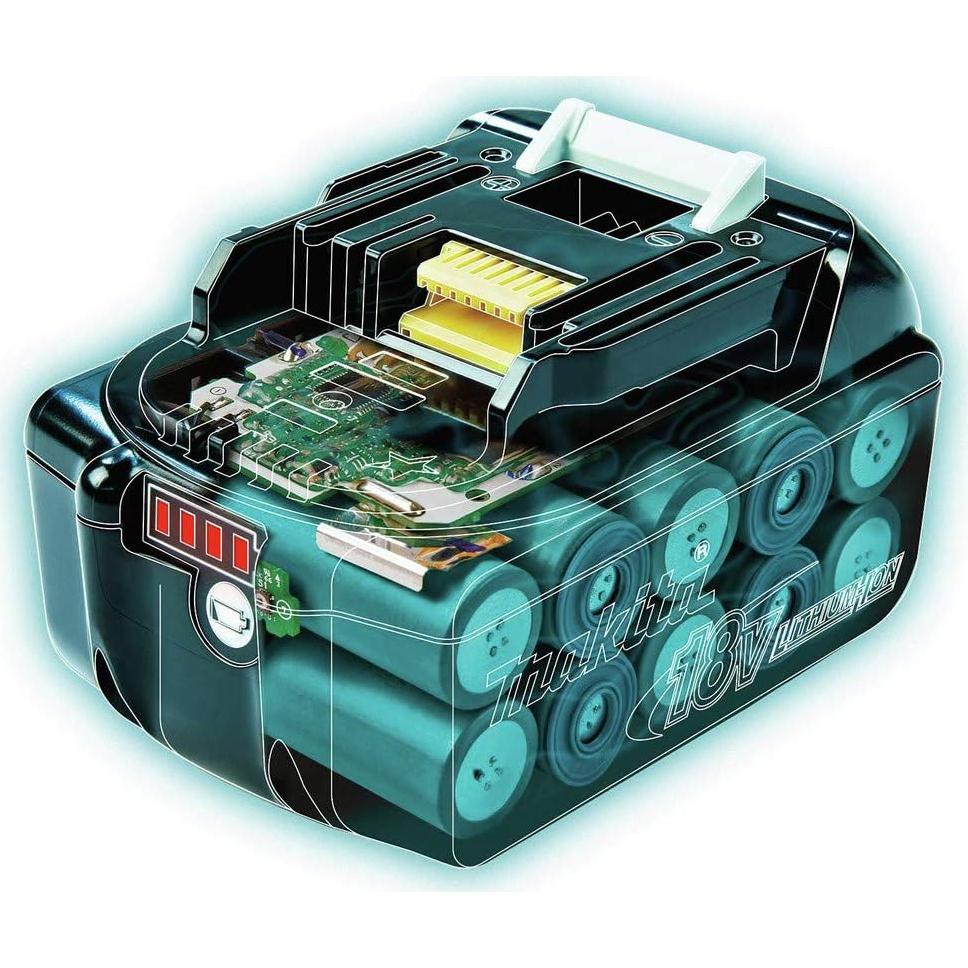 Batería de Iones de Litio 18V 4.0Ah Makita + Cargador Rápido
