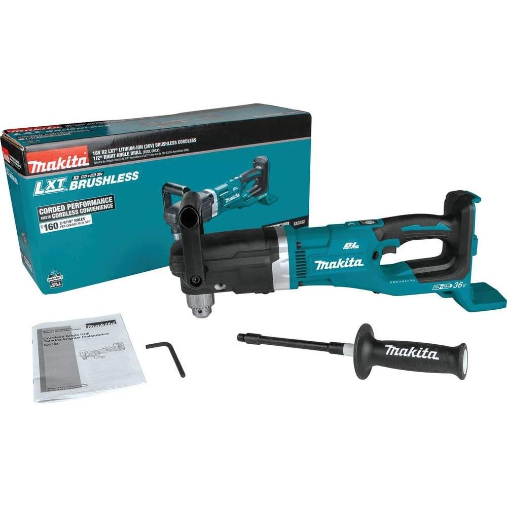 Taladro Angular Inalámbrico Makita XAD03Z 36V Sin Escobillas