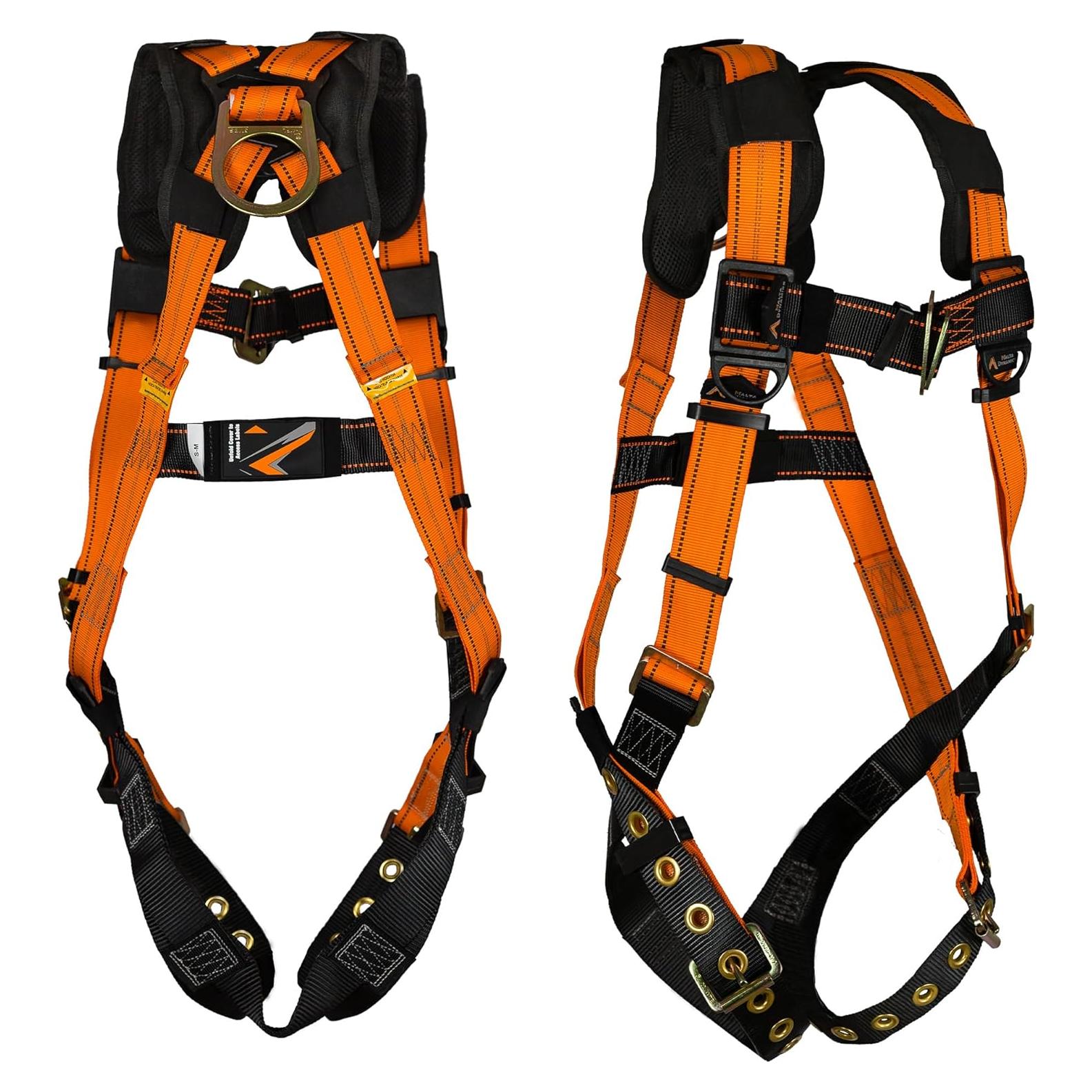 Arnés de Seguridad Malta Dynamics B2006-X, Cuerpo Completo