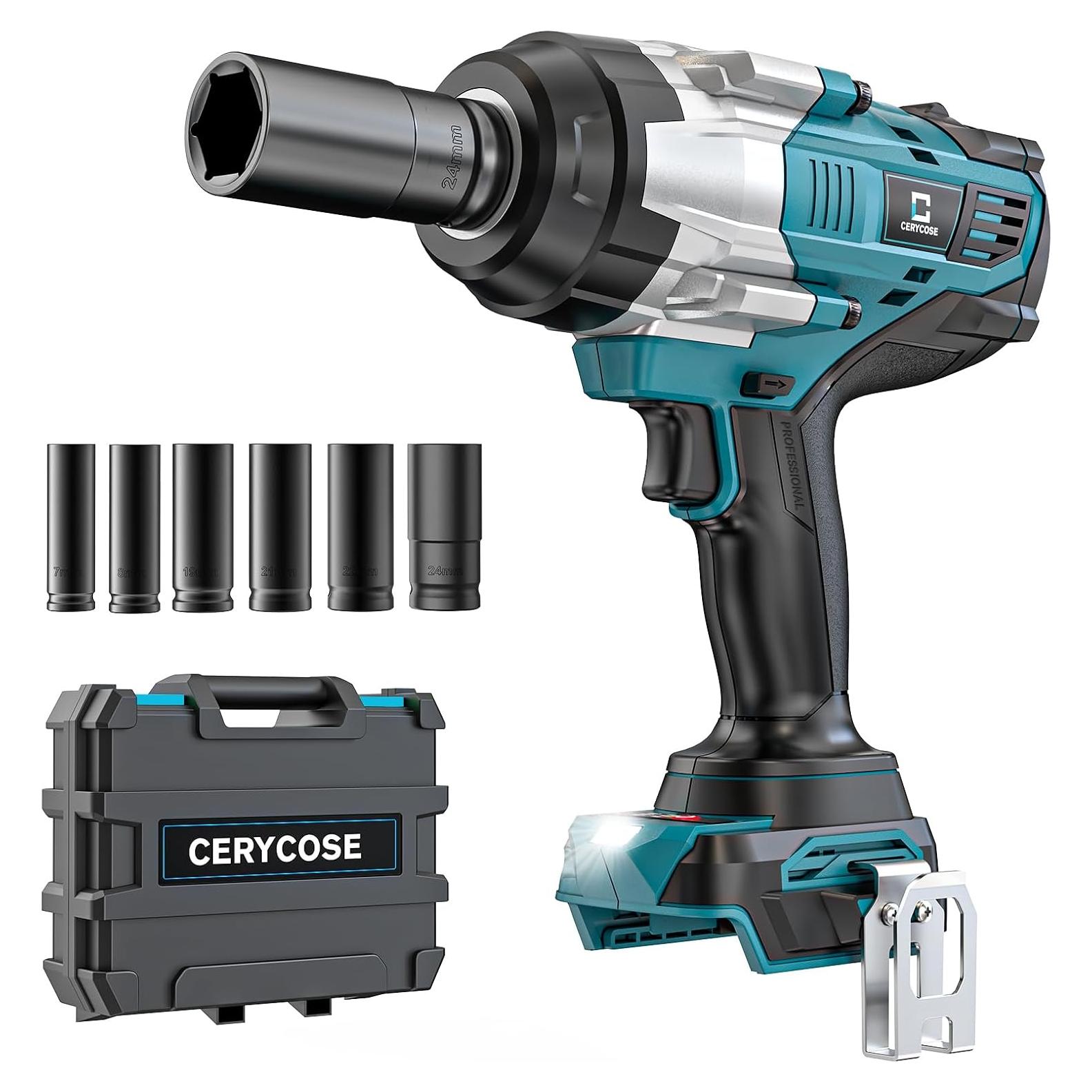 Llave de impacto inalámbrica 1/2" Makita 1700FT-LBS 3.45kg