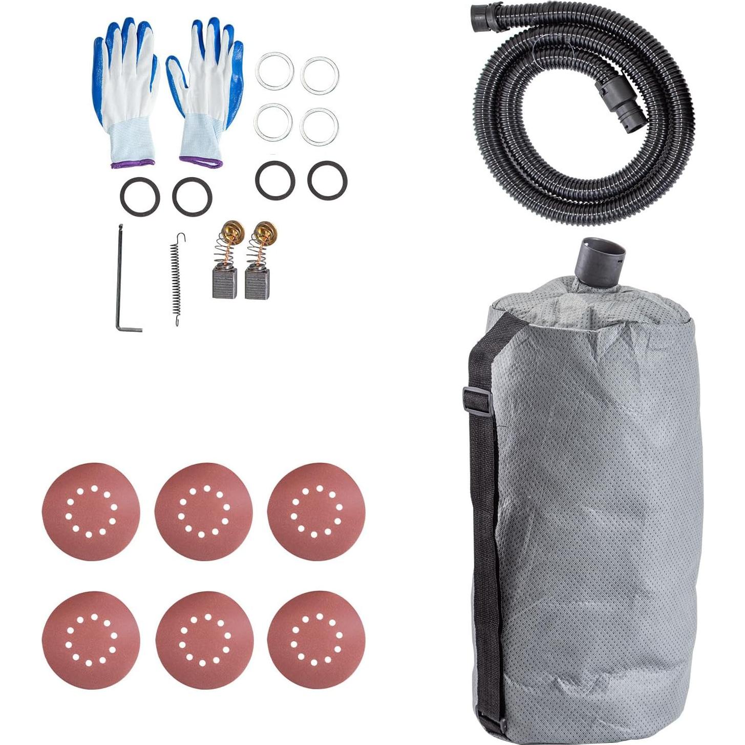 Lijadora de Yeso Eléctrica VEVOR 850W con Luz LED y Bolsa