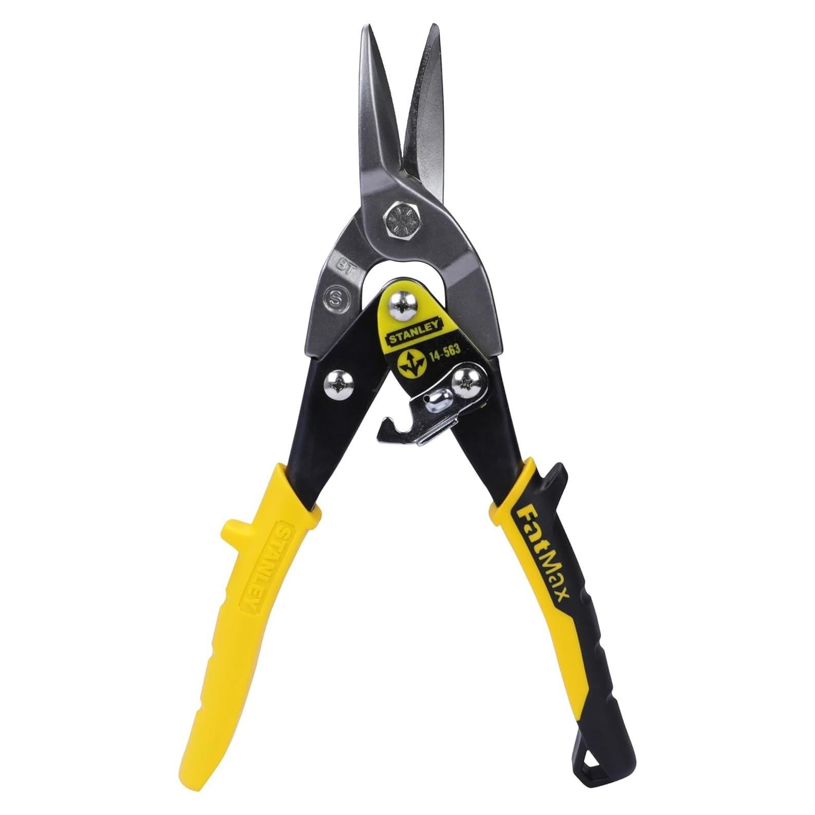 Tijeras de Aviación Stanley MaxSteel 25 cm Corte Recto