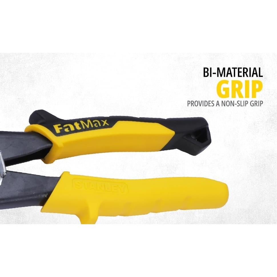 Tijeras de Aviación Stanley MaxSteel 25 cm Corte Recto