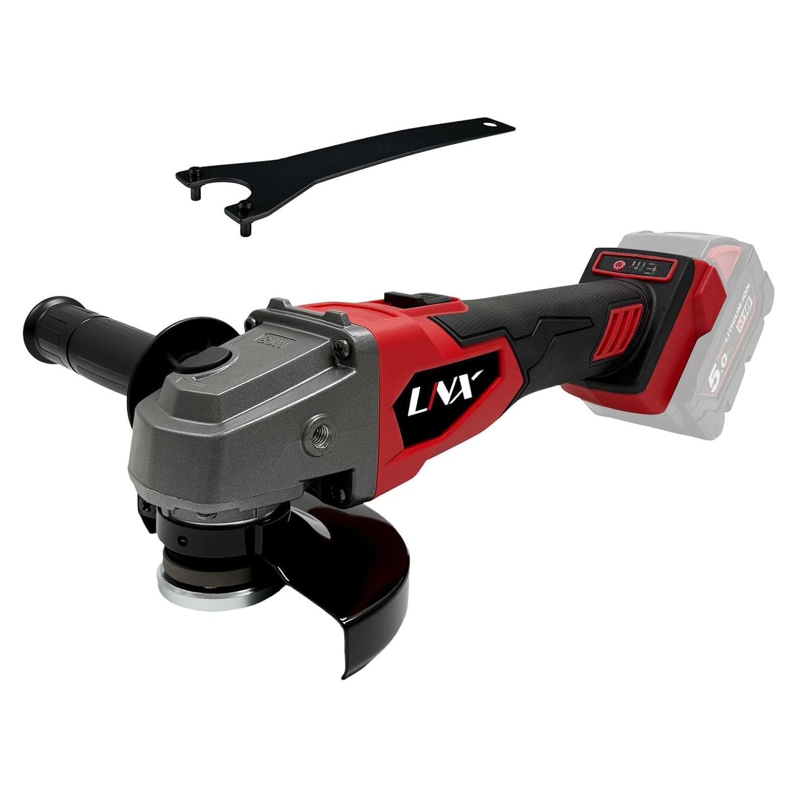 Amoladora Angular Inalámbrica Milwaukee M18 4.5" 8500 RPM