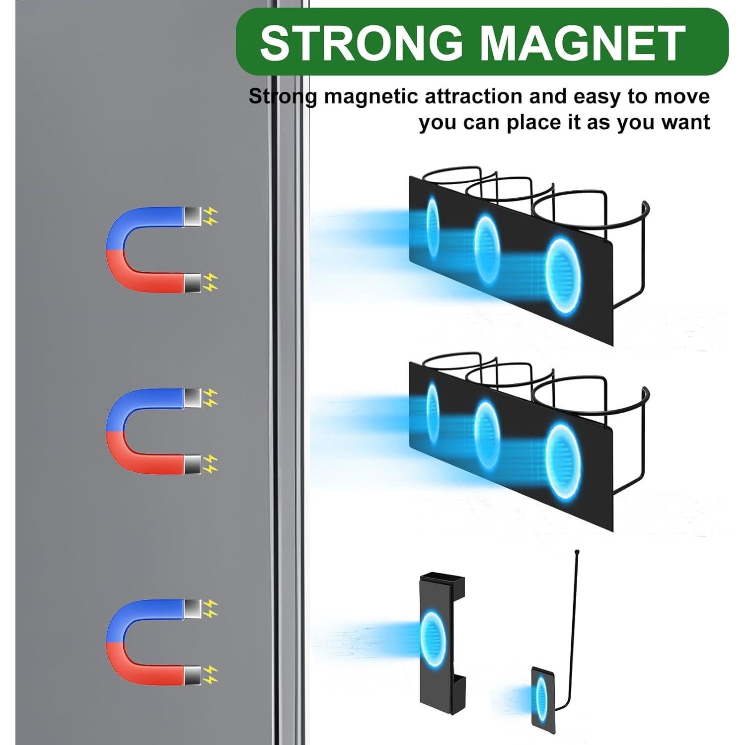 Soporte Magnético para Tazas Stanley HKNMTT - Organizador Negro