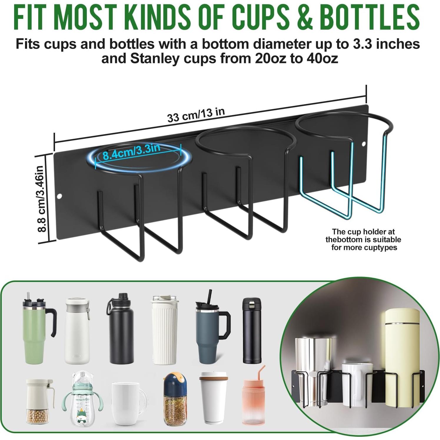 Soporte Magnético para Tazas Stanley HKNMTT - Organizador Negro