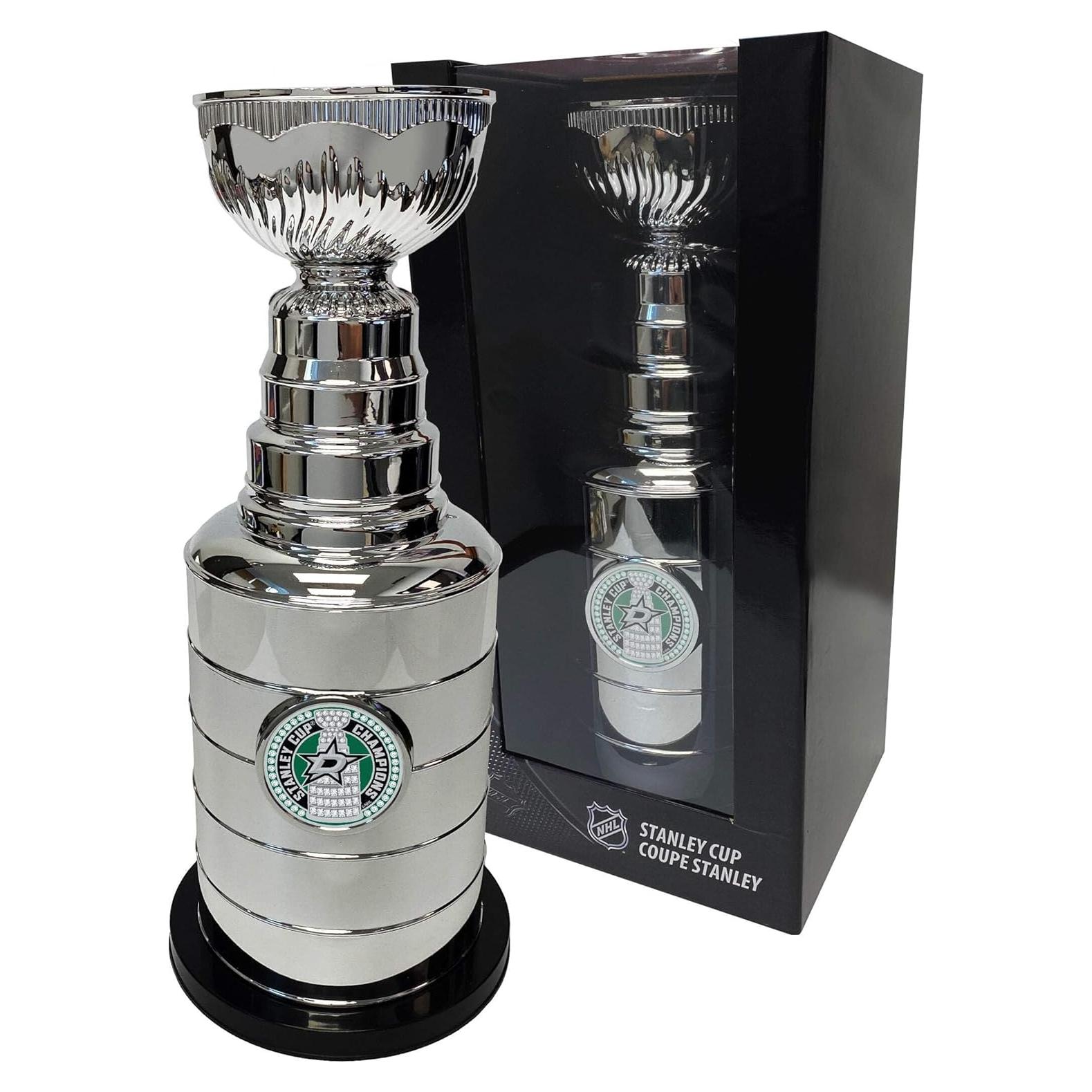 Banco de Monedas Copa Stanley Dallas Stars 35.56 cm