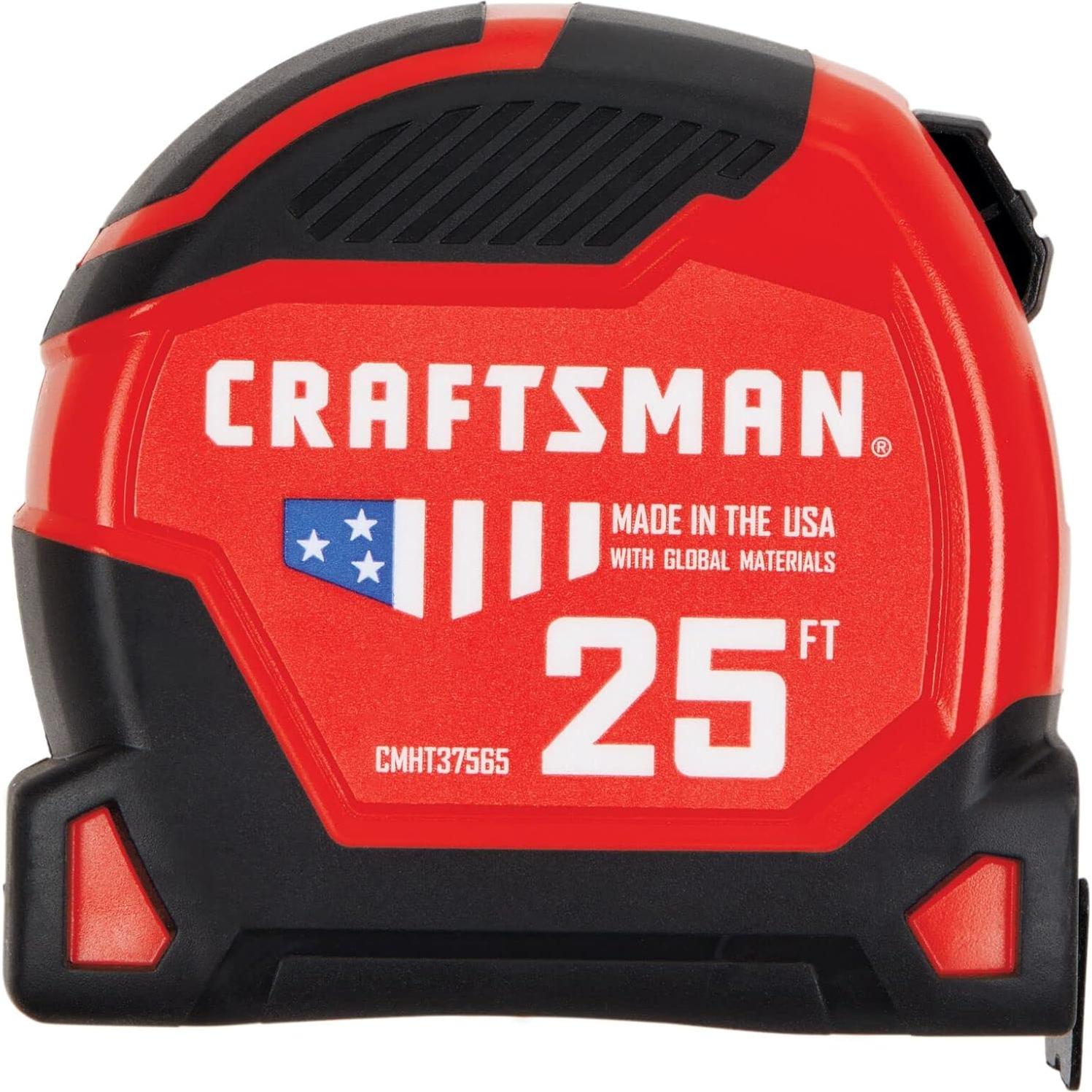 Cinta Métrica Craftsman Pro Reach 7.62m Hoja Ancha