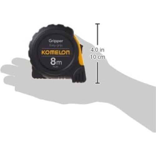 Cinta Métrica Komelon PG85 8m x 25mm con Agarre Ergonómico