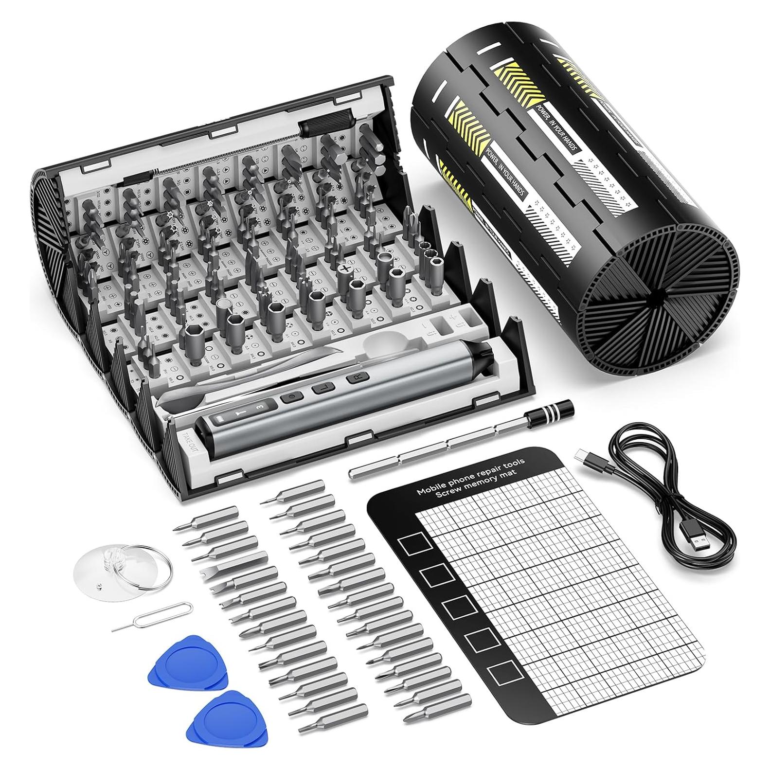 Destornillador Eléctrico Inalámbrico SmoothArmor 162 en 1