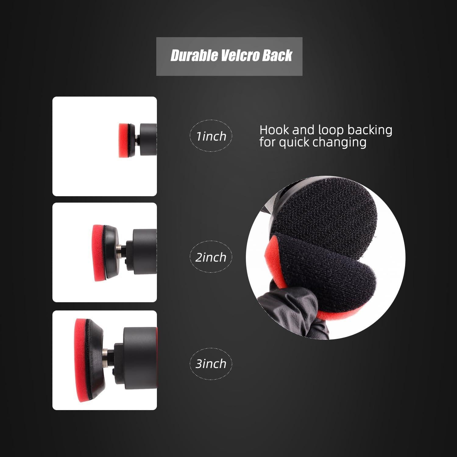 Mini Pulidora Orbital ZFE CP56SET 12V Velocidad Variable