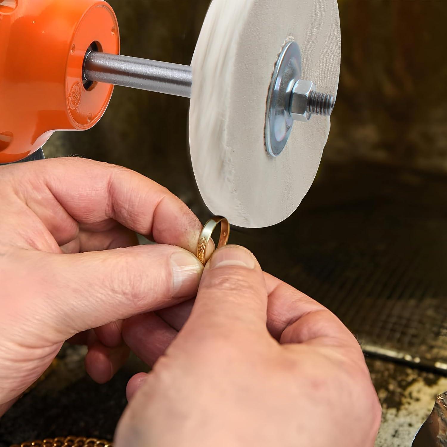 Pulidora de Banco T TOOLSPACE 8" para Metal y Joyería