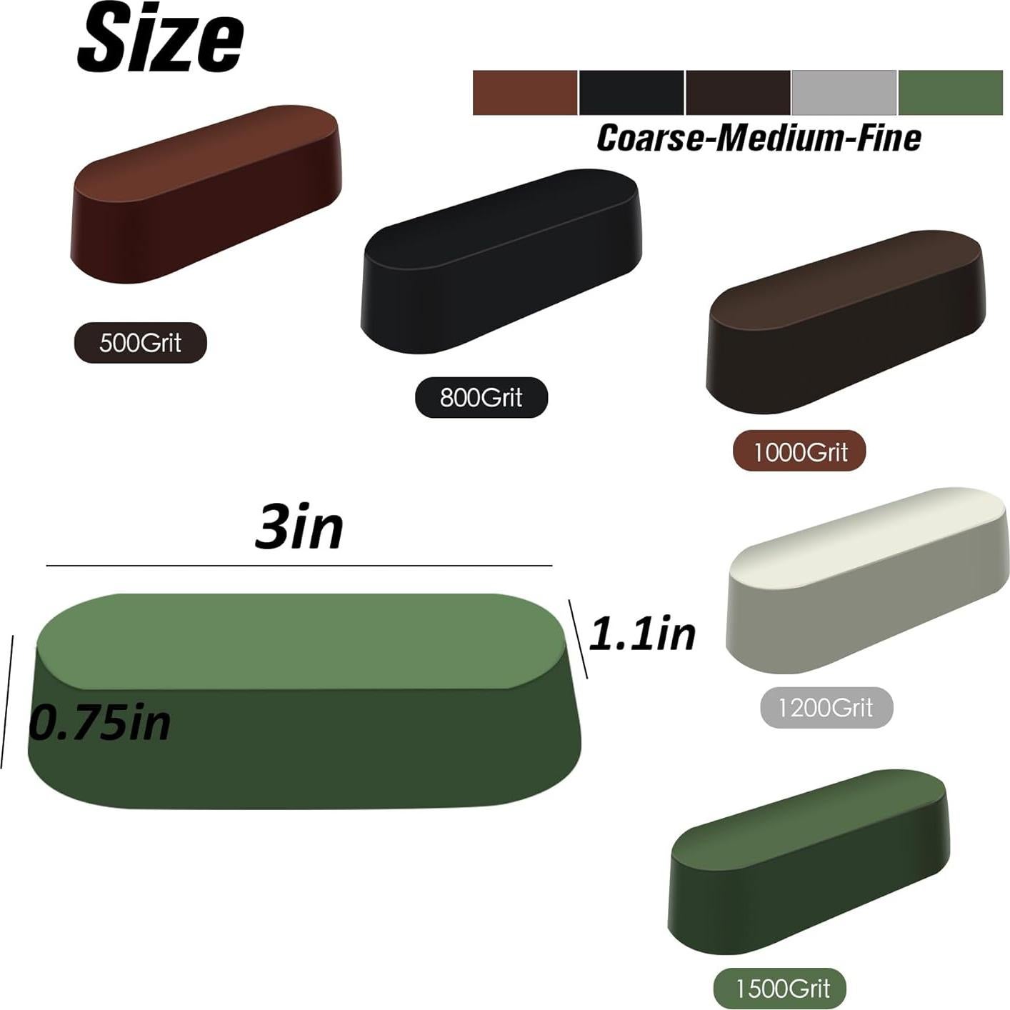 Kit de Pulido de Aluminio 9 Piezas Konvixon 20.32 cm