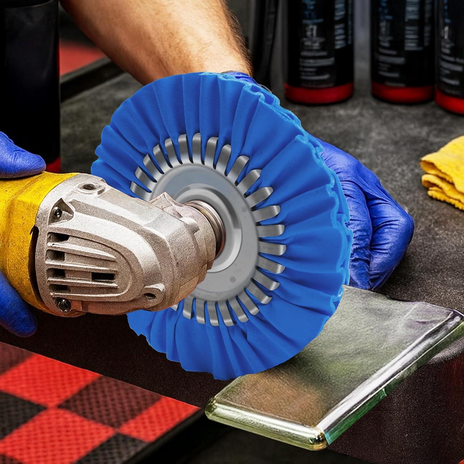 Kit de Pulido de Aluminio 9 Piezas Konvixon 20.32 cm