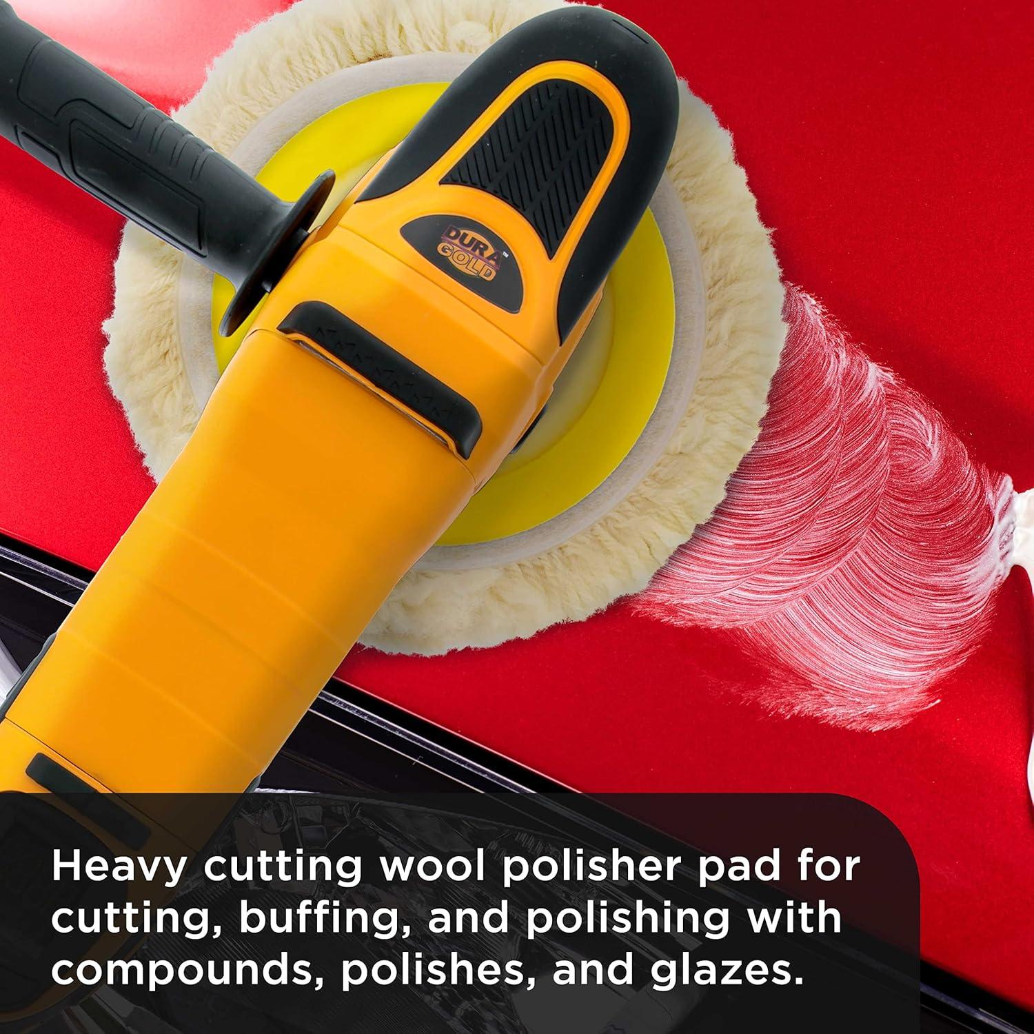 Almohadilla de Pulido TCP Global 20.32 cm 100% Lana Gancho y Bucle