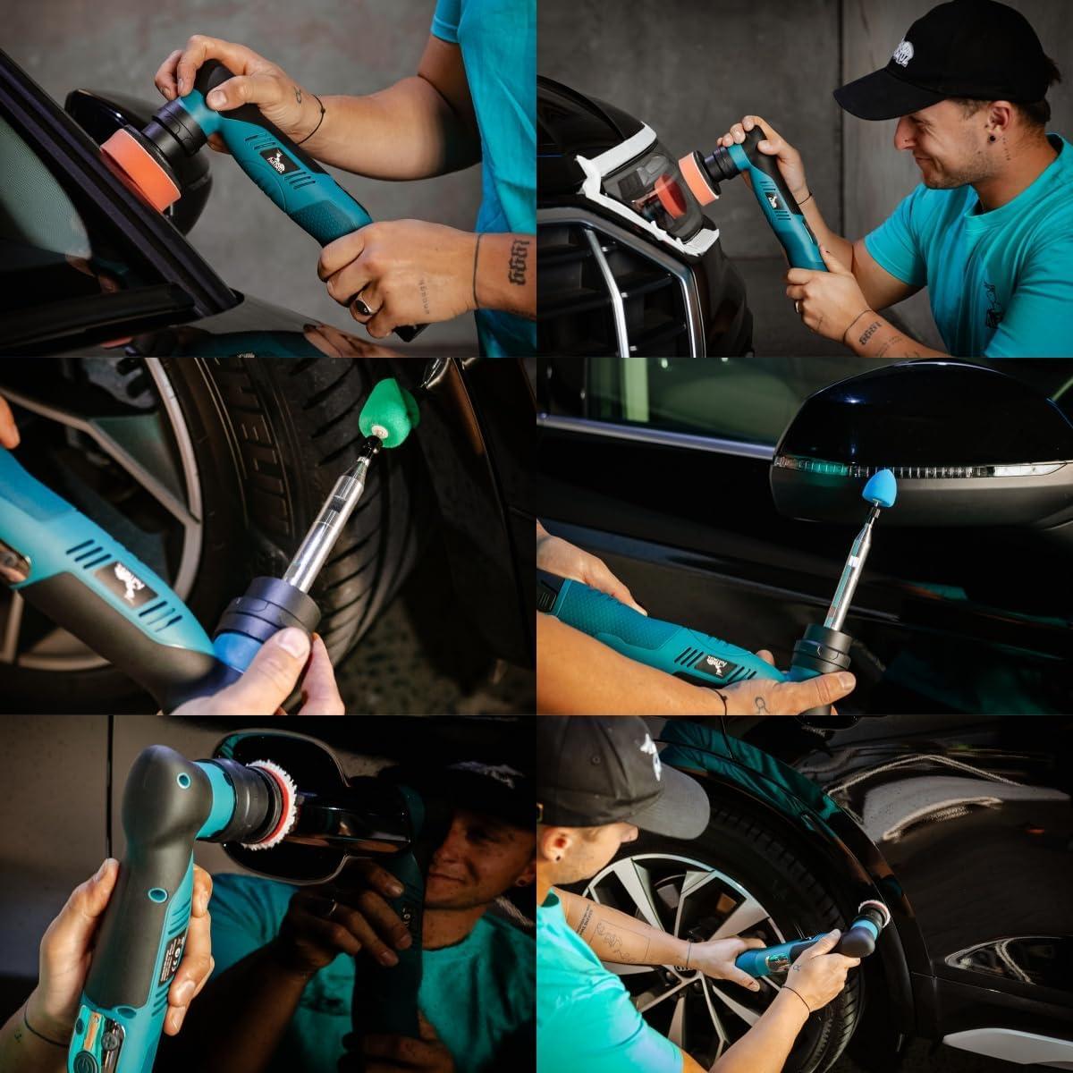 Pulidor Mini Inalámbrico AUTIWOZ KIT 2 12V 6 Velocidades