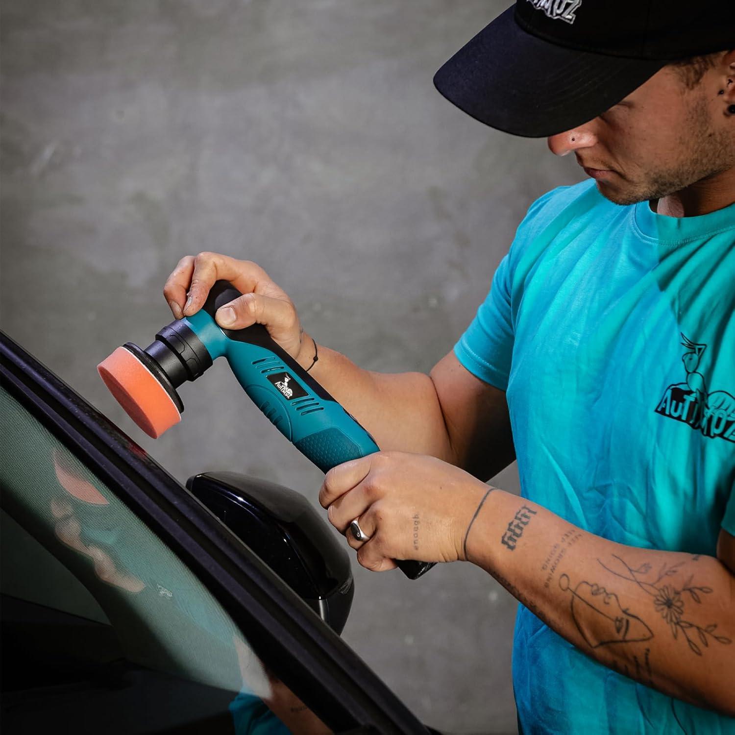 Pulidor Mini Inalámbrico AUTIWOZ KIT 2 12V 6 Velocidades