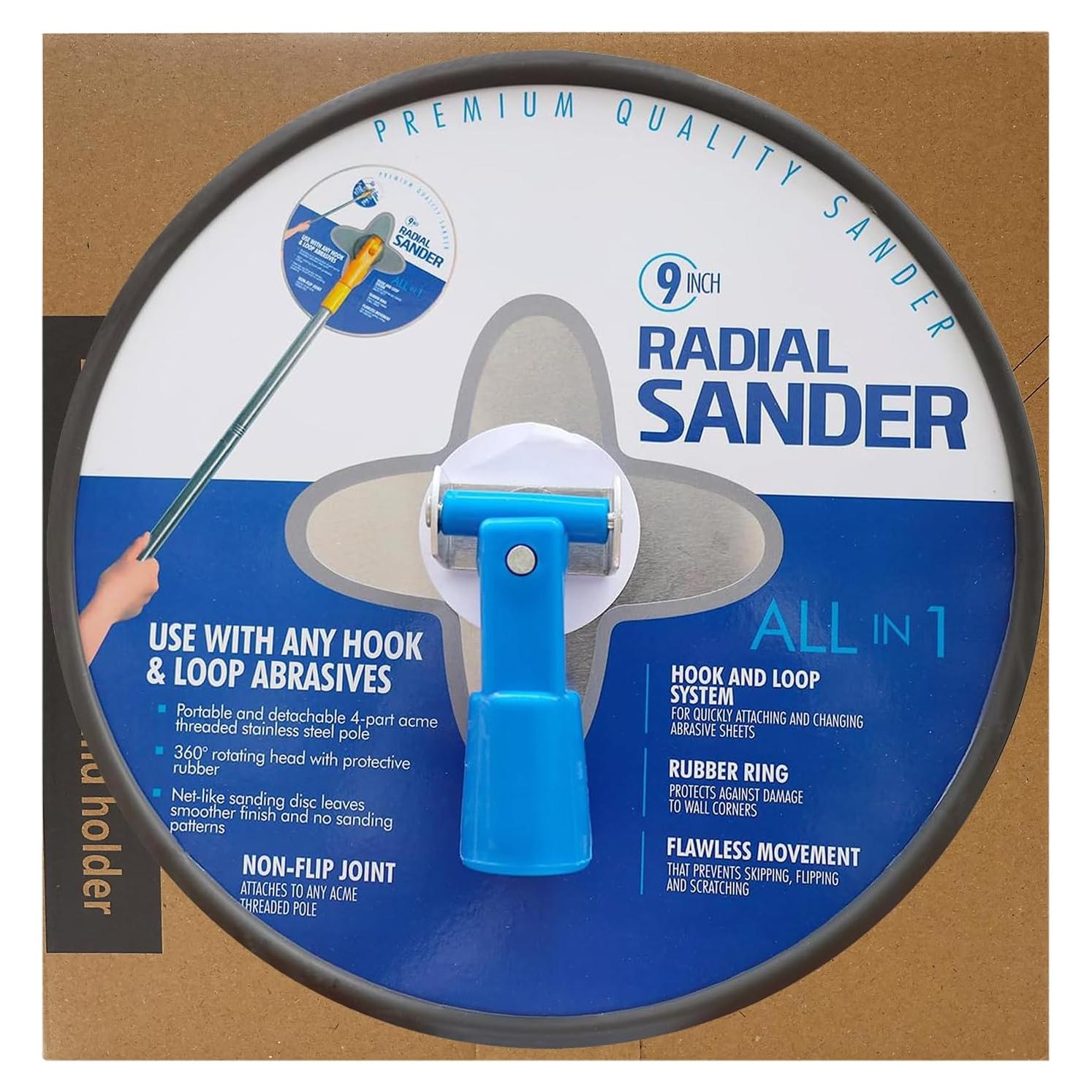 Lijadora Manual Radial Tonmp 9 Pulgadas para Yeso