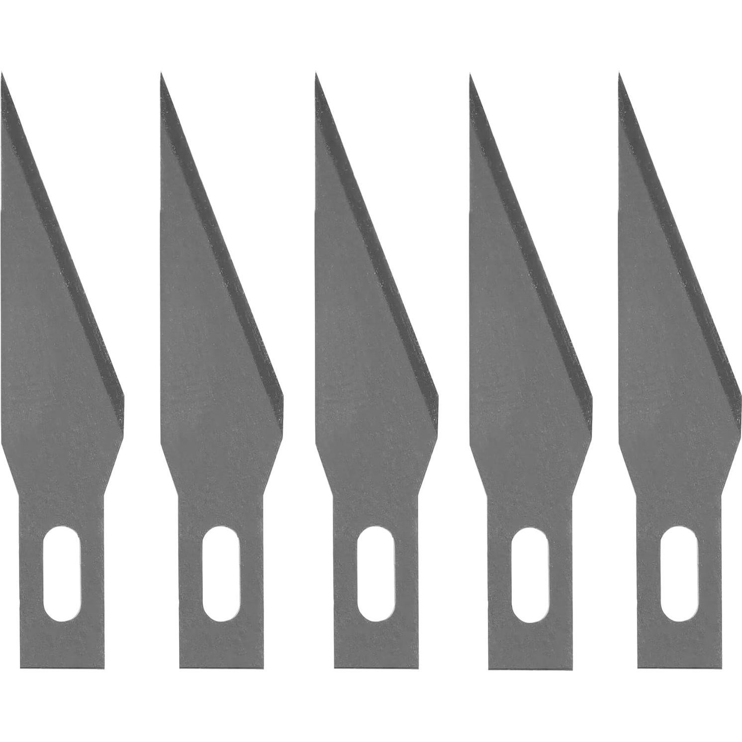 Cuchilla de Hobby Stanley 11-411 - 5 Piezas Acero Carbono