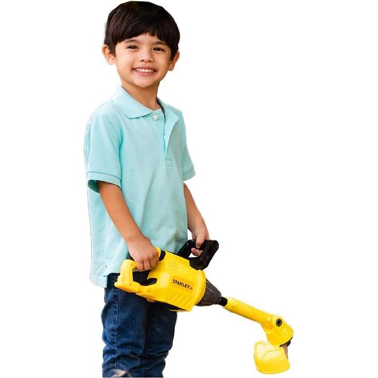 Recortadora de Maleza de Juguete a Batería Red Toolbox Stanley Jr.