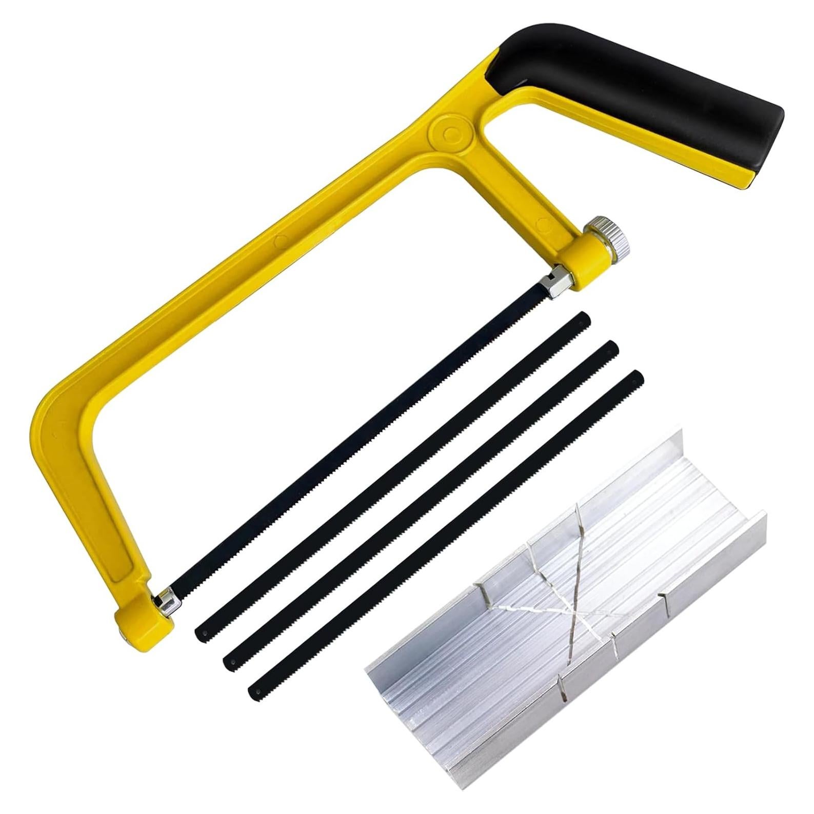 Juego de Caja de Inglete y Sierra Wonglea 5.3" y 6" para Corte Fino