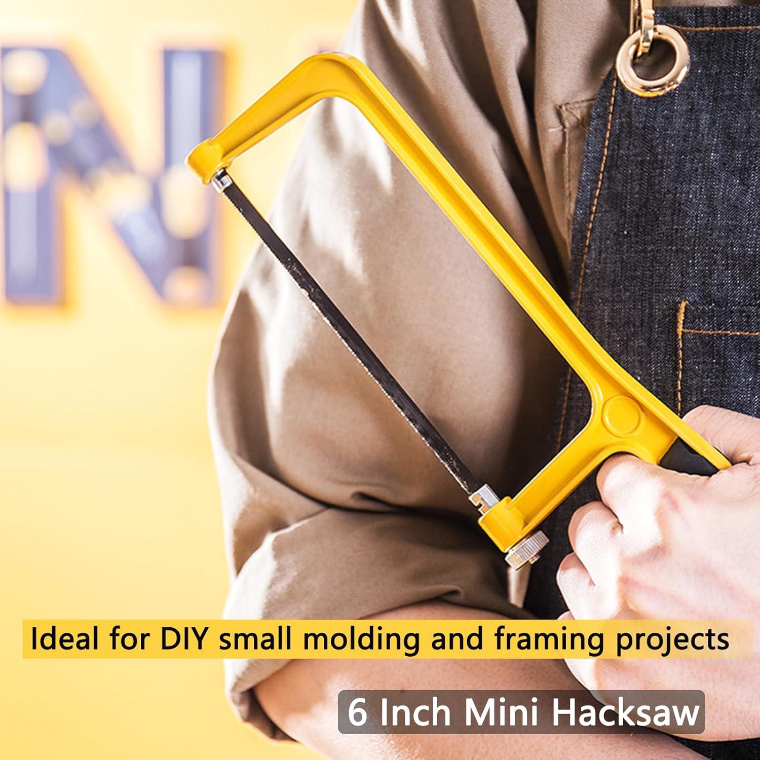 Juego de Caja de Inglete y Sierra Wonglea 5.3" y 6" para Corte Fino