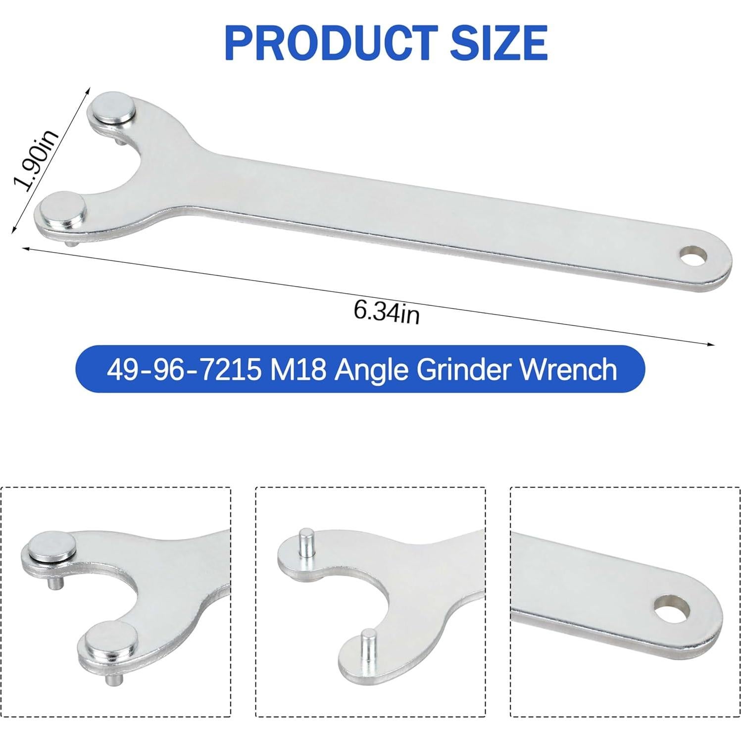 Llave de Espárrago Milwauk-ee 49-96-7215 para Moladora de Ángulo