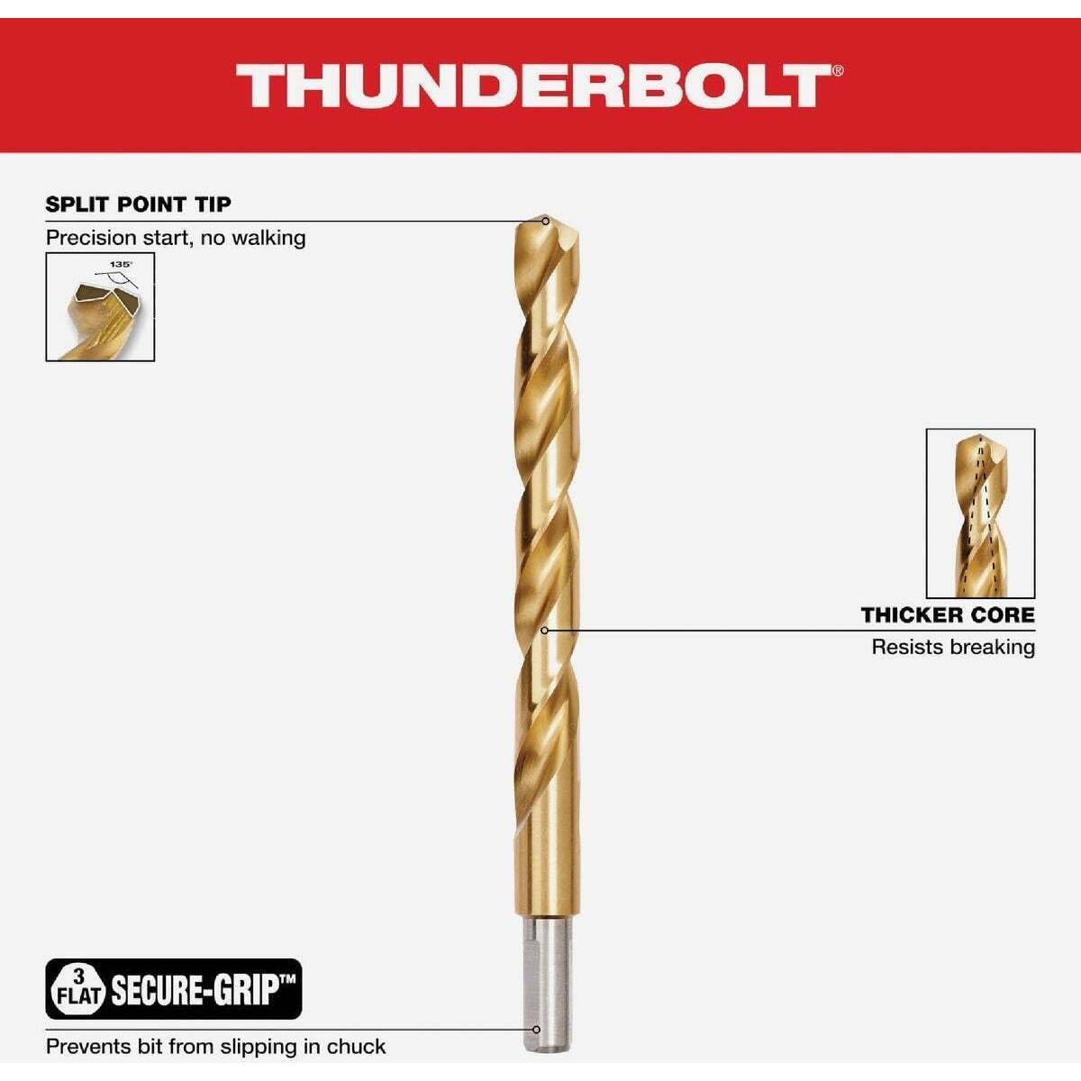 Juego de Brocas de Titanio Milwaukee 14 Piezas 48-89-0011