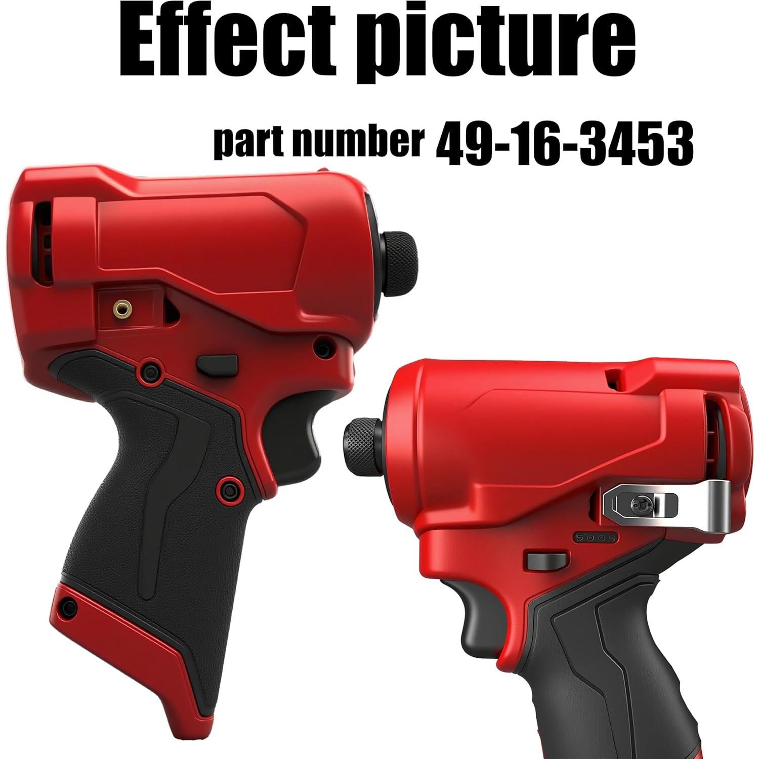 Bota Protectora Milwaukee M12 Fuel 49-16-3453 + Clips 42-70-0495