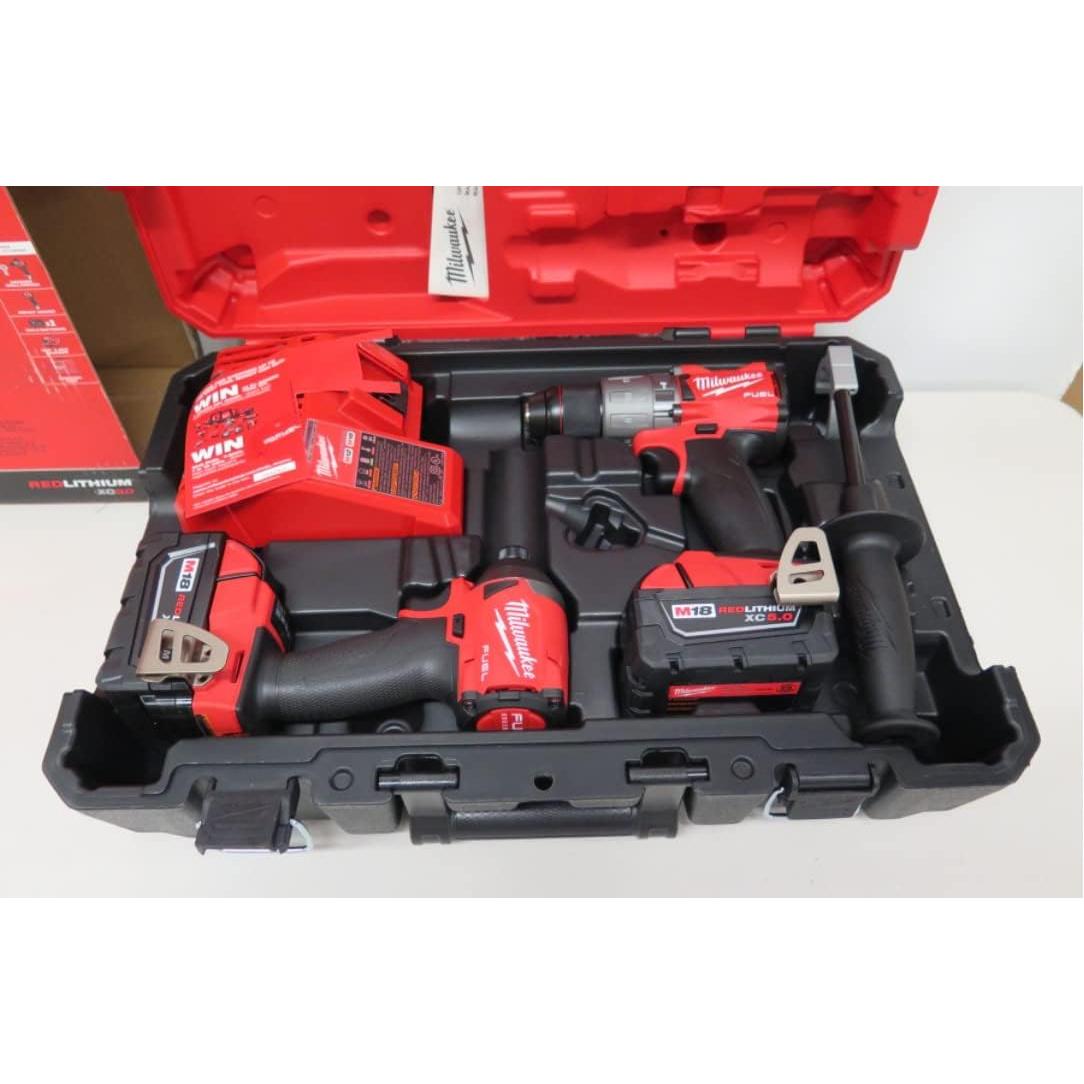 Kit Taladro Percusión y Destornillador Milwaukee 2997-22 7.31kg