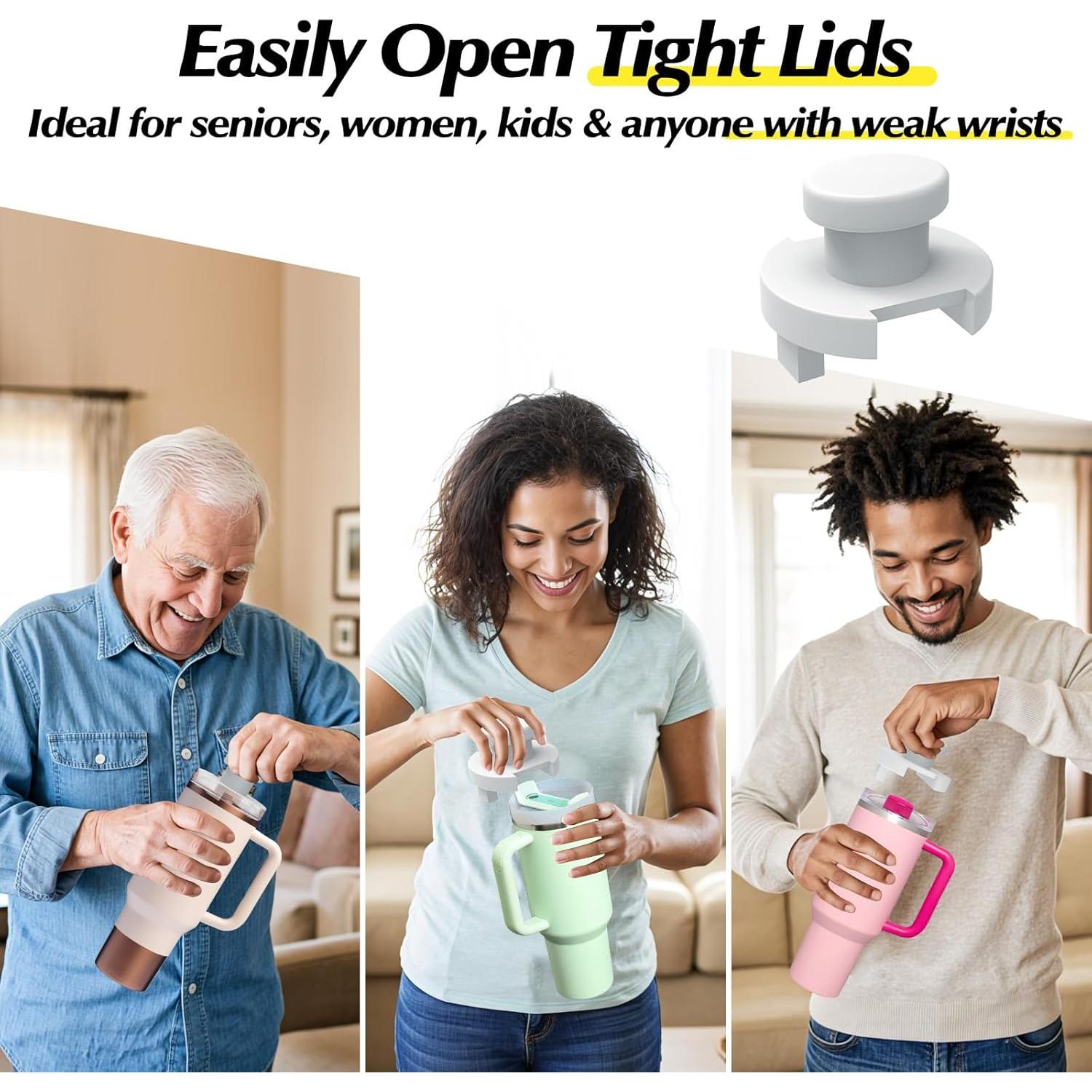 Abridor de Tapas Stanley Cup - Herramienta Ergonómica 567/850 ml