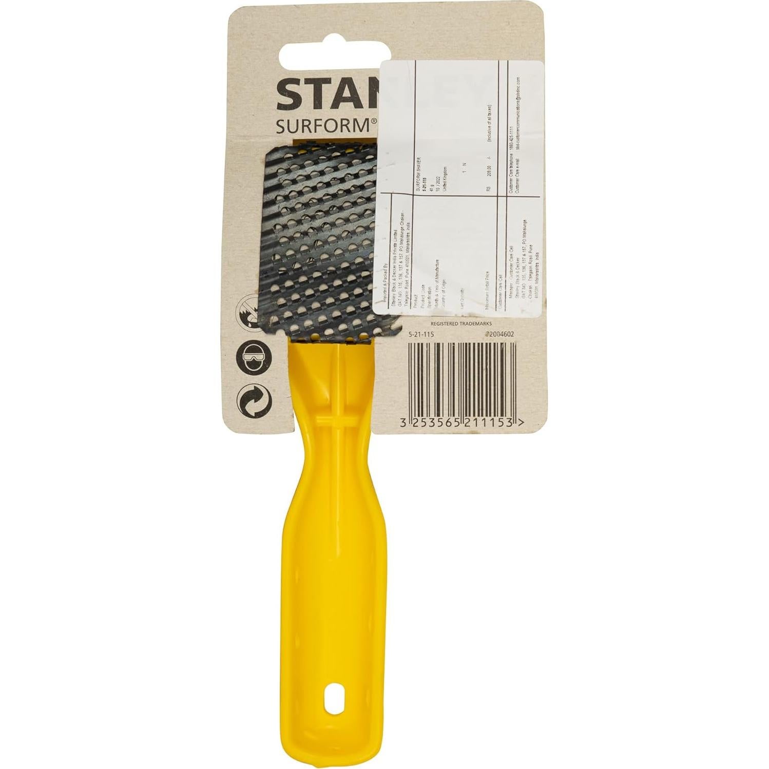 Herramienta de Afeitar Surform Curtis Holt 185mm Amarillo