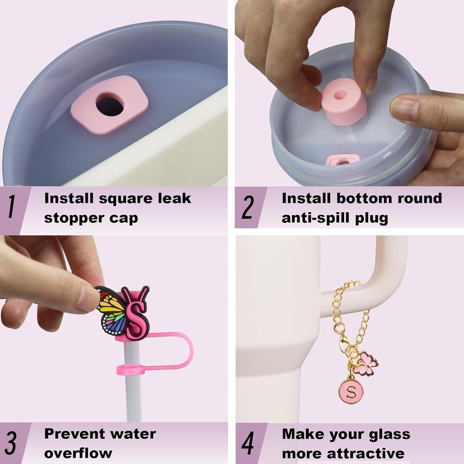 Juego de Accesorios para Tazas Stanley 30 oz y 40 oz - XIANGYUAN