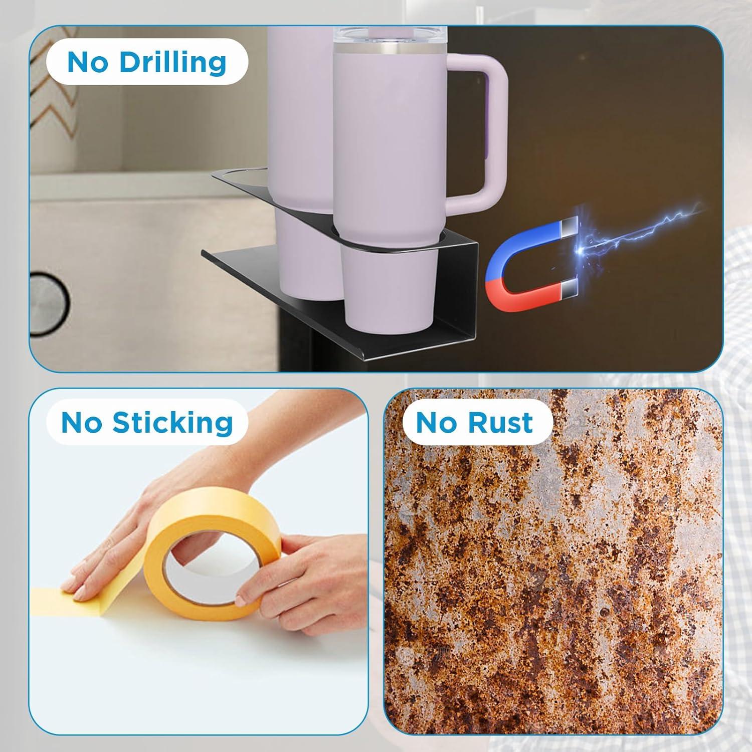 Soportes Magnéticos para Tazas Stanley - Organizador 3 en 1