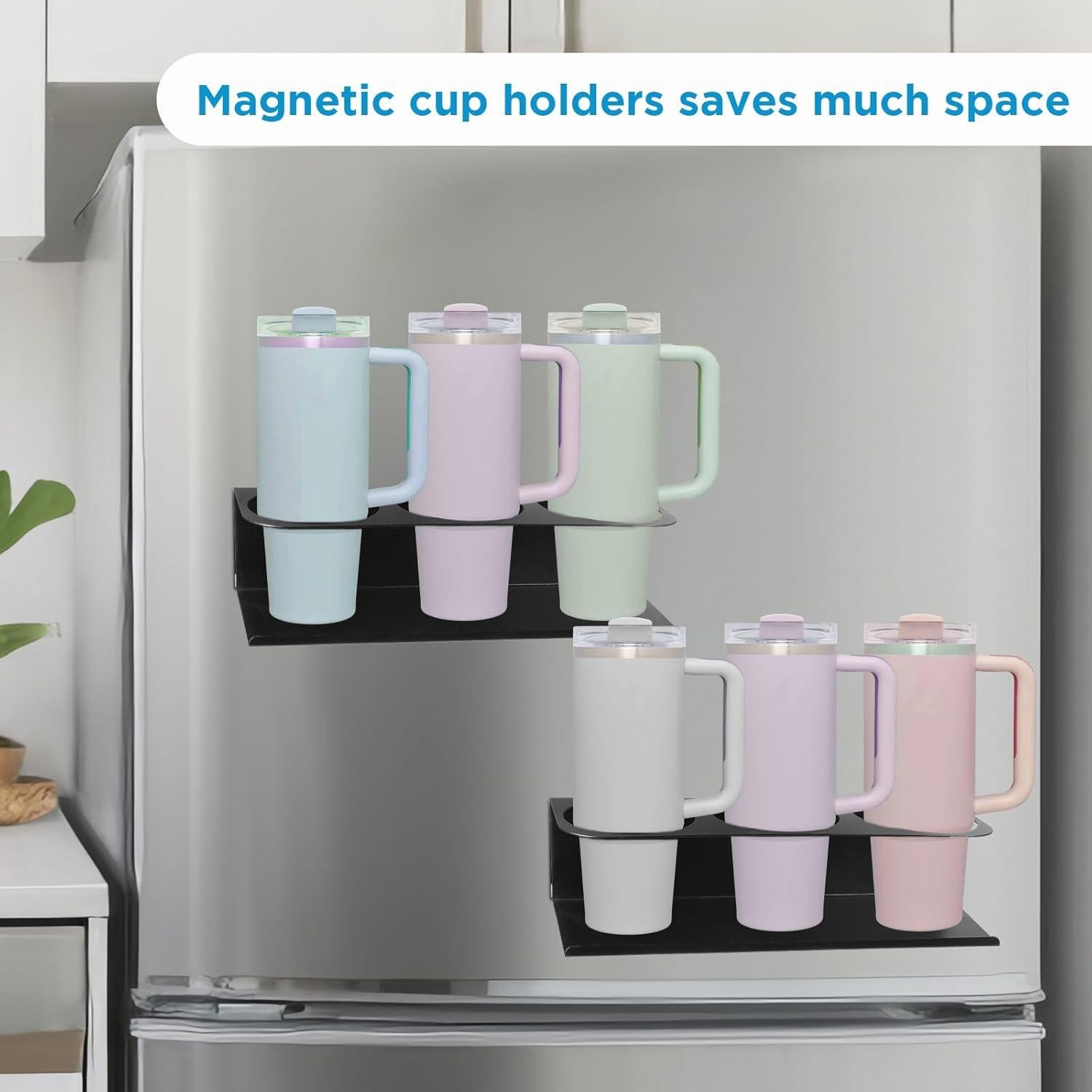 Soportes Magnéticos para Tazas Stanley - Organizador 3 en 1