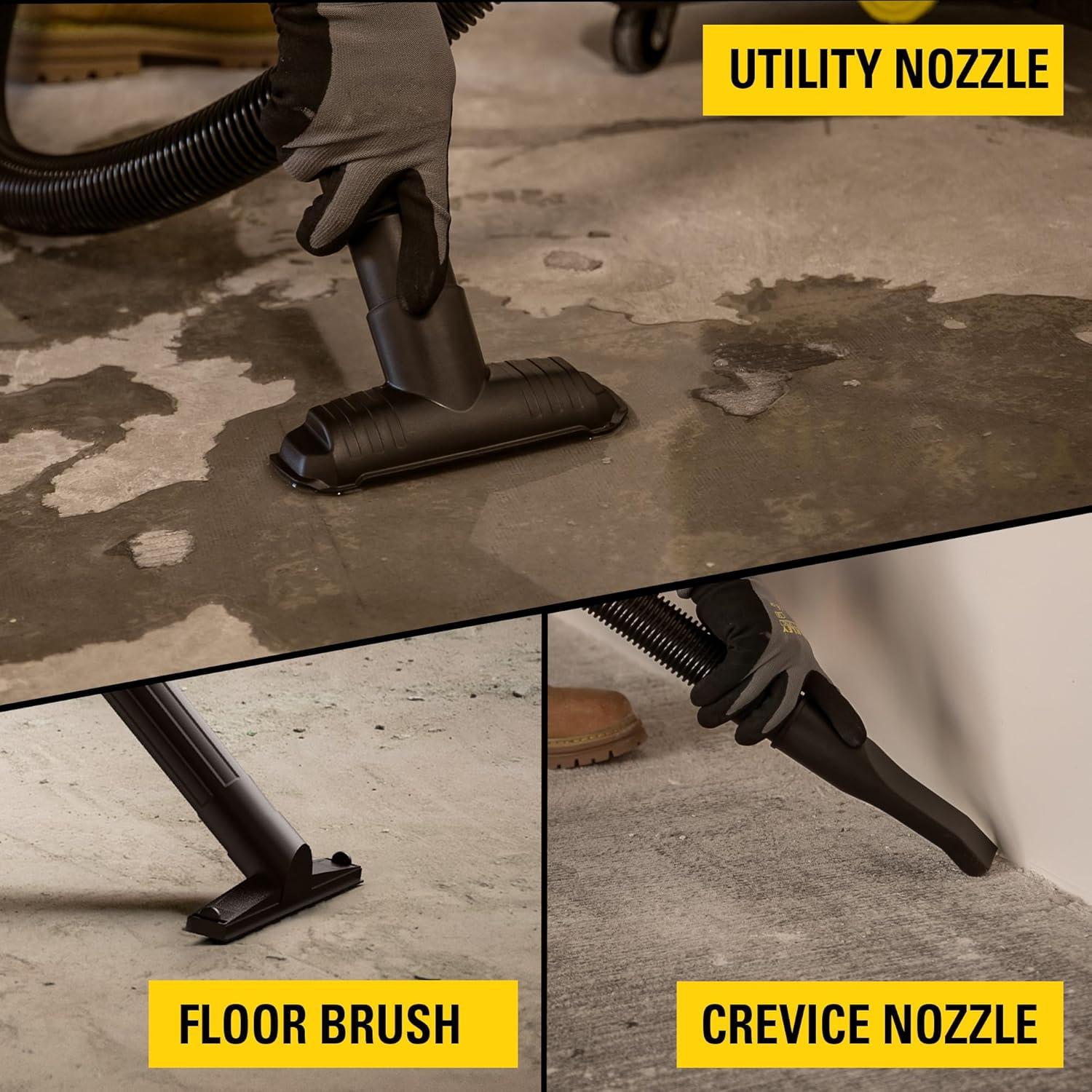 Aspiradora Húmeda y Seca STANLEY SL18701P-10A 10 Galones 6 HP