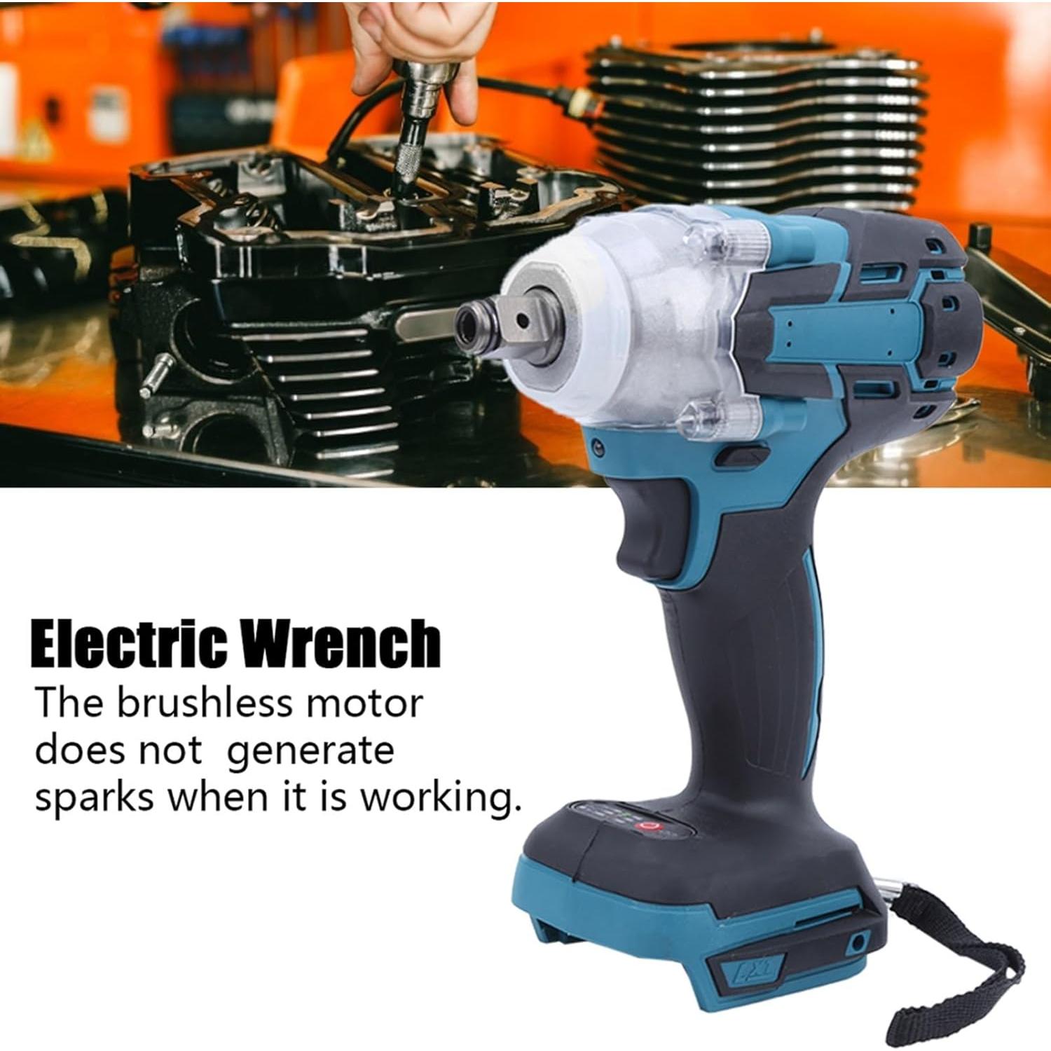 Llave de Impacto Eléctrica KooingTech 21V 180Nm 3000rpm