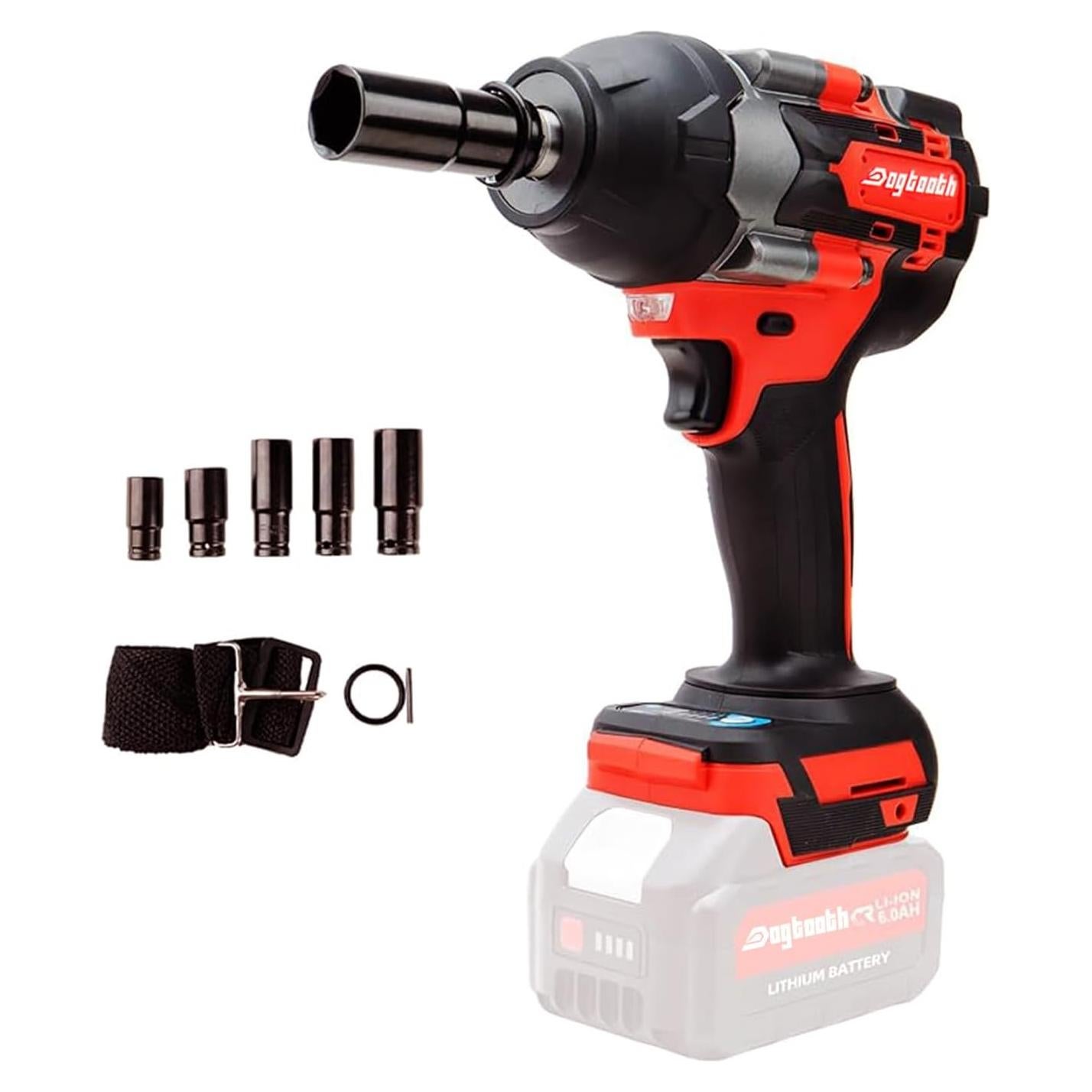 Llave de Impacto Inalámbrica Perro Diente 20V 850Nm