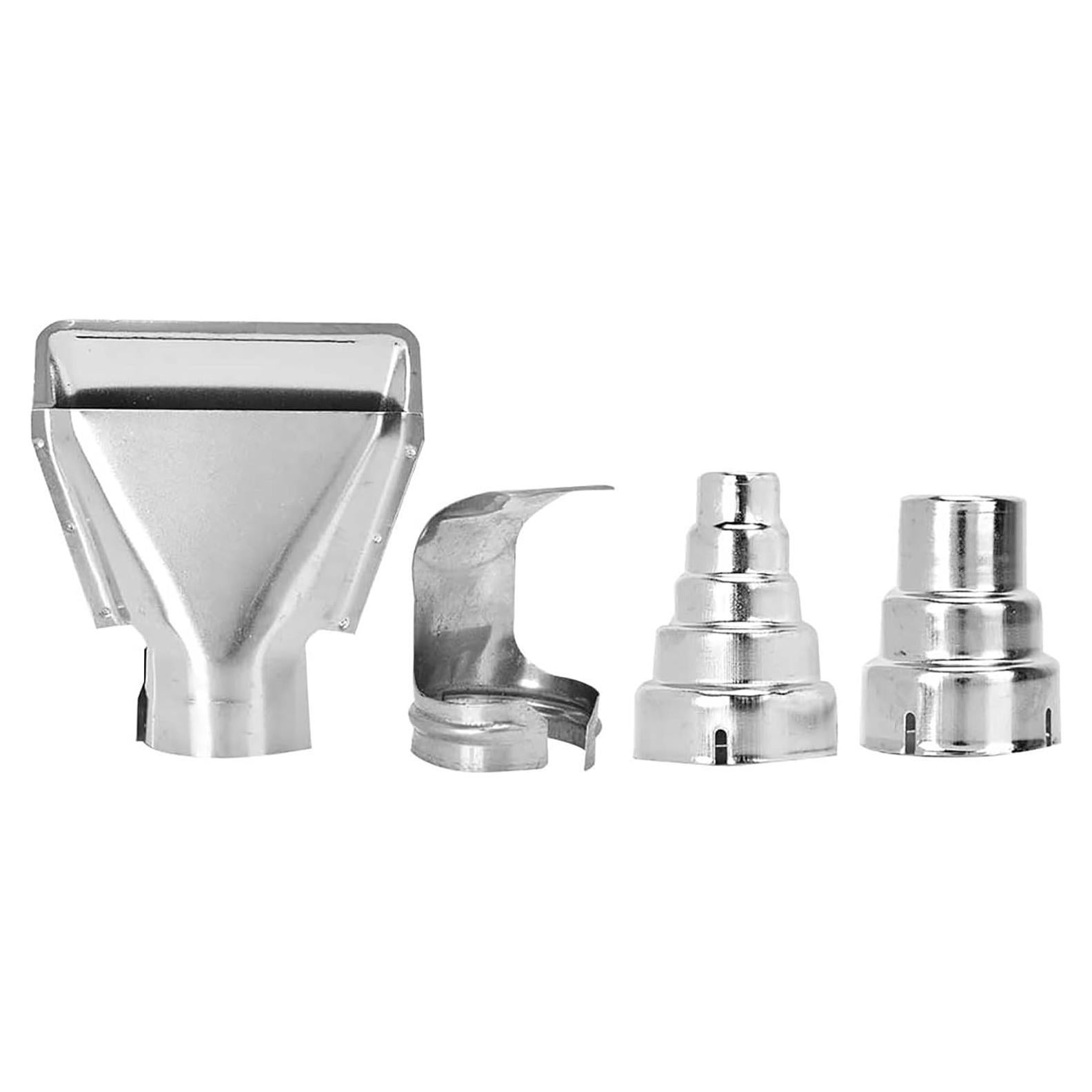 Accesorios de Pistola de Aire Caliente TOPINCN - 4 Piezas Acero Inoxidable