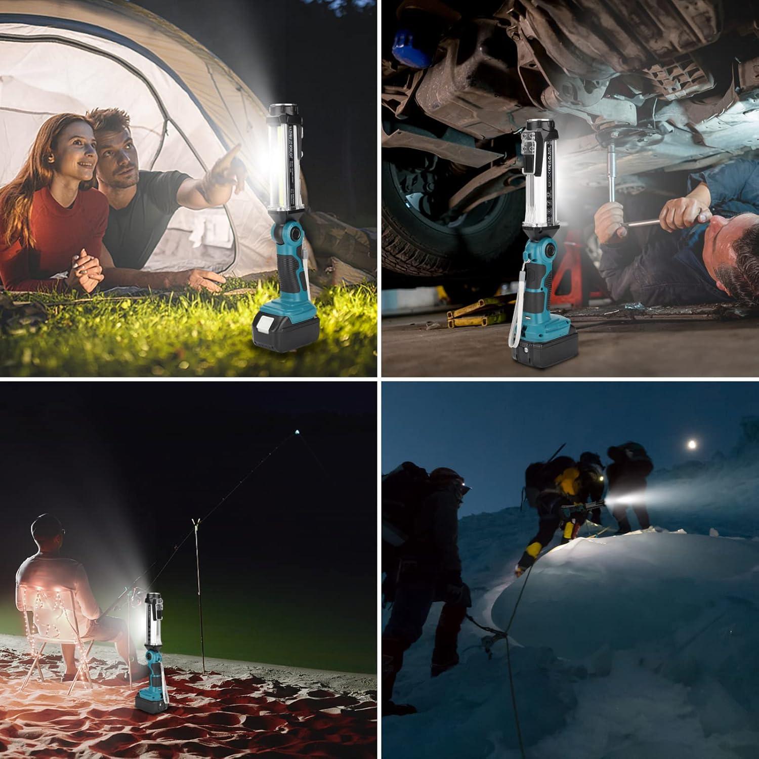 Luz de Trabajo LED Taingwei 2000LM para Batería Makita 18V