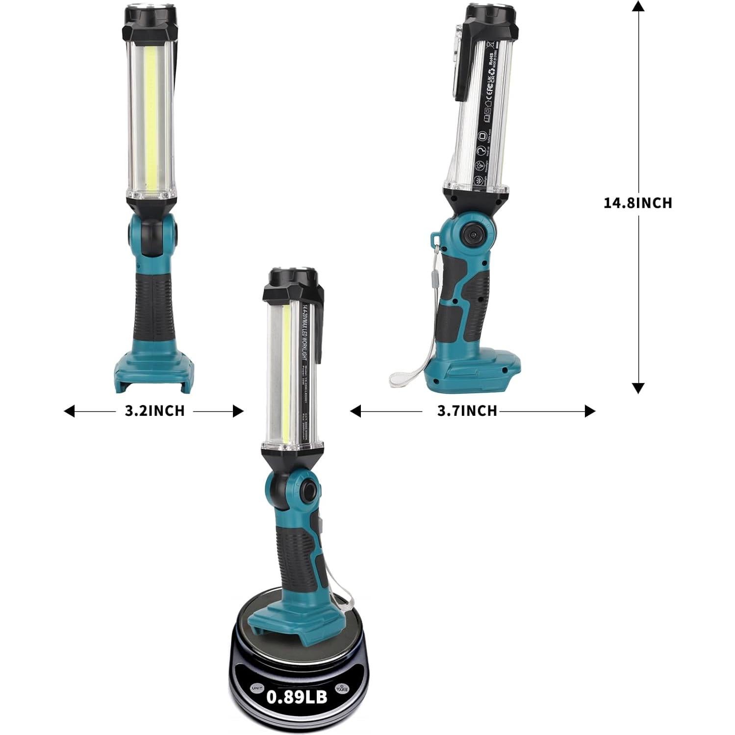 Luz de Trabajo LED Taingwei 2000LM para Batería Makita 18V
