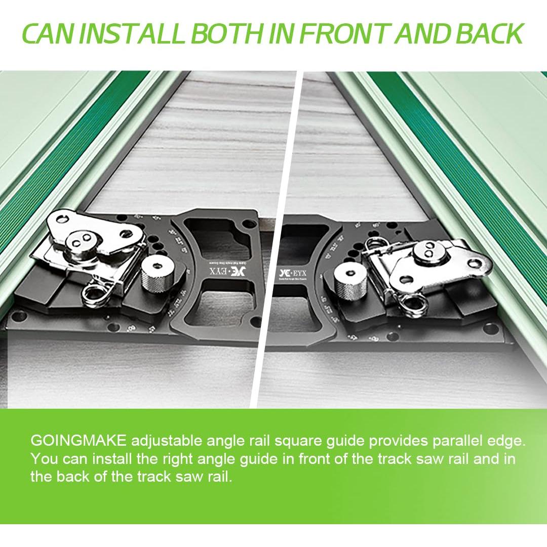Escuadra de Sierra de Pista EYX TSS-001 Ajustable 90°